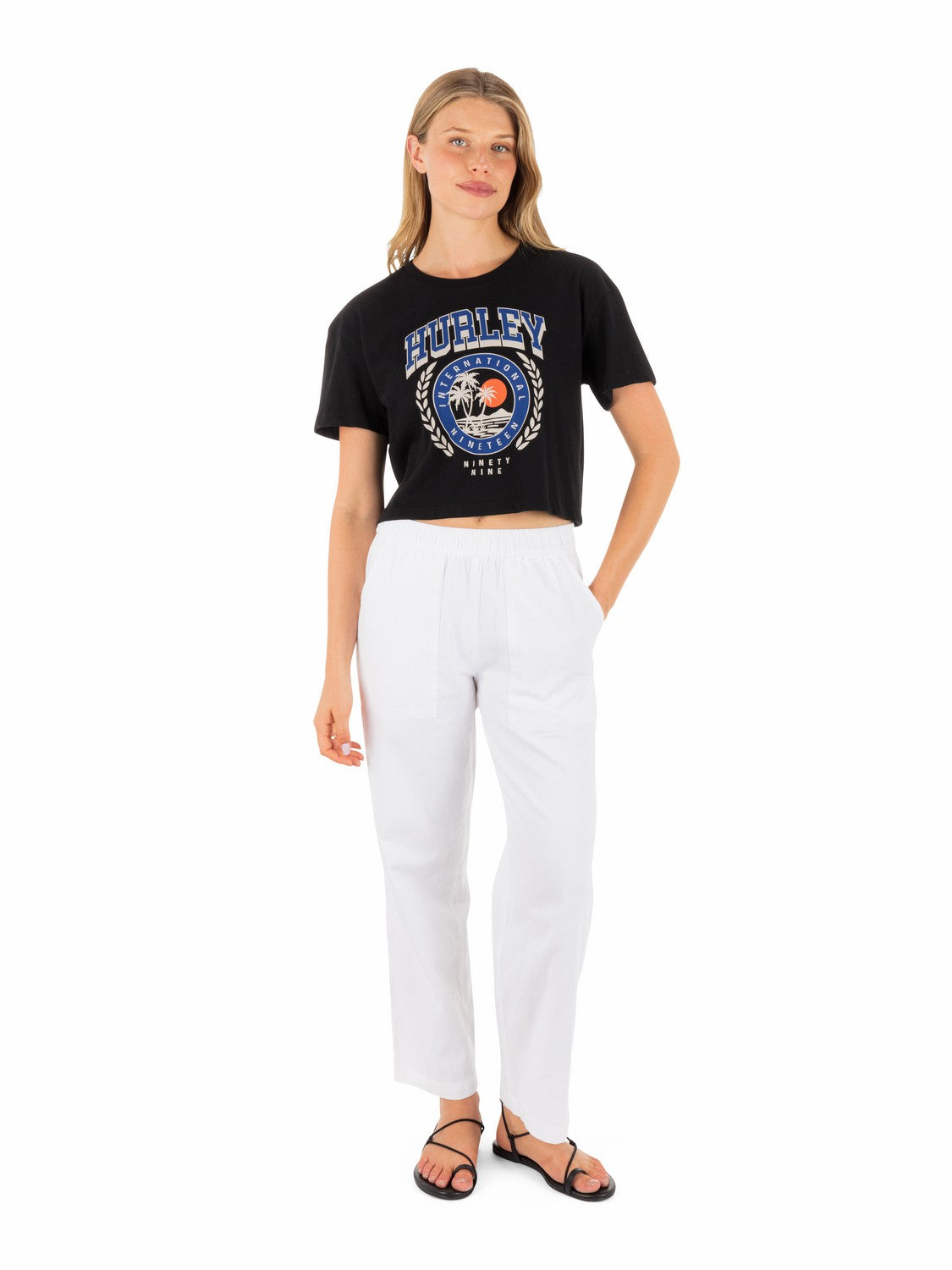 Academy Boxy Crop Tee