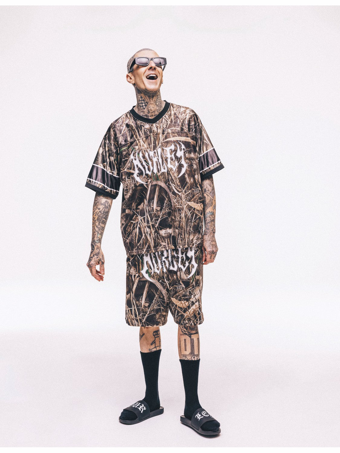 Hurley x Travis Barker Real Tree Mosh Pit Mesh Short