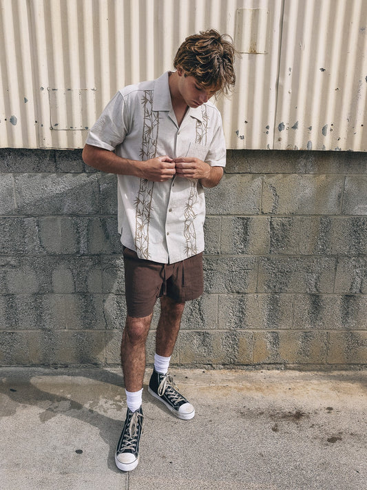 Sano Camp Embroidered Short Sleeve