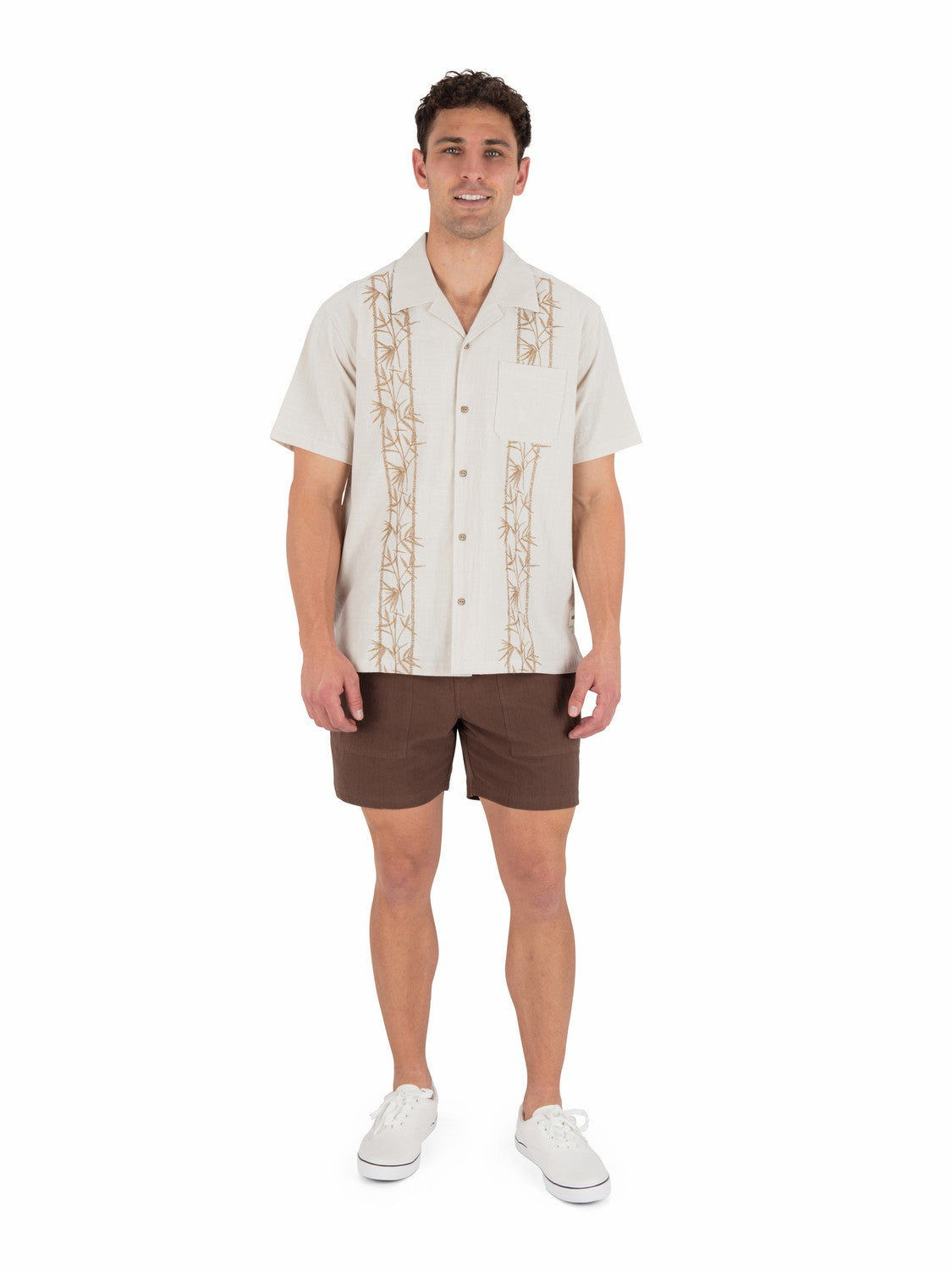 Sano Camp Embroidered Short Sleeve