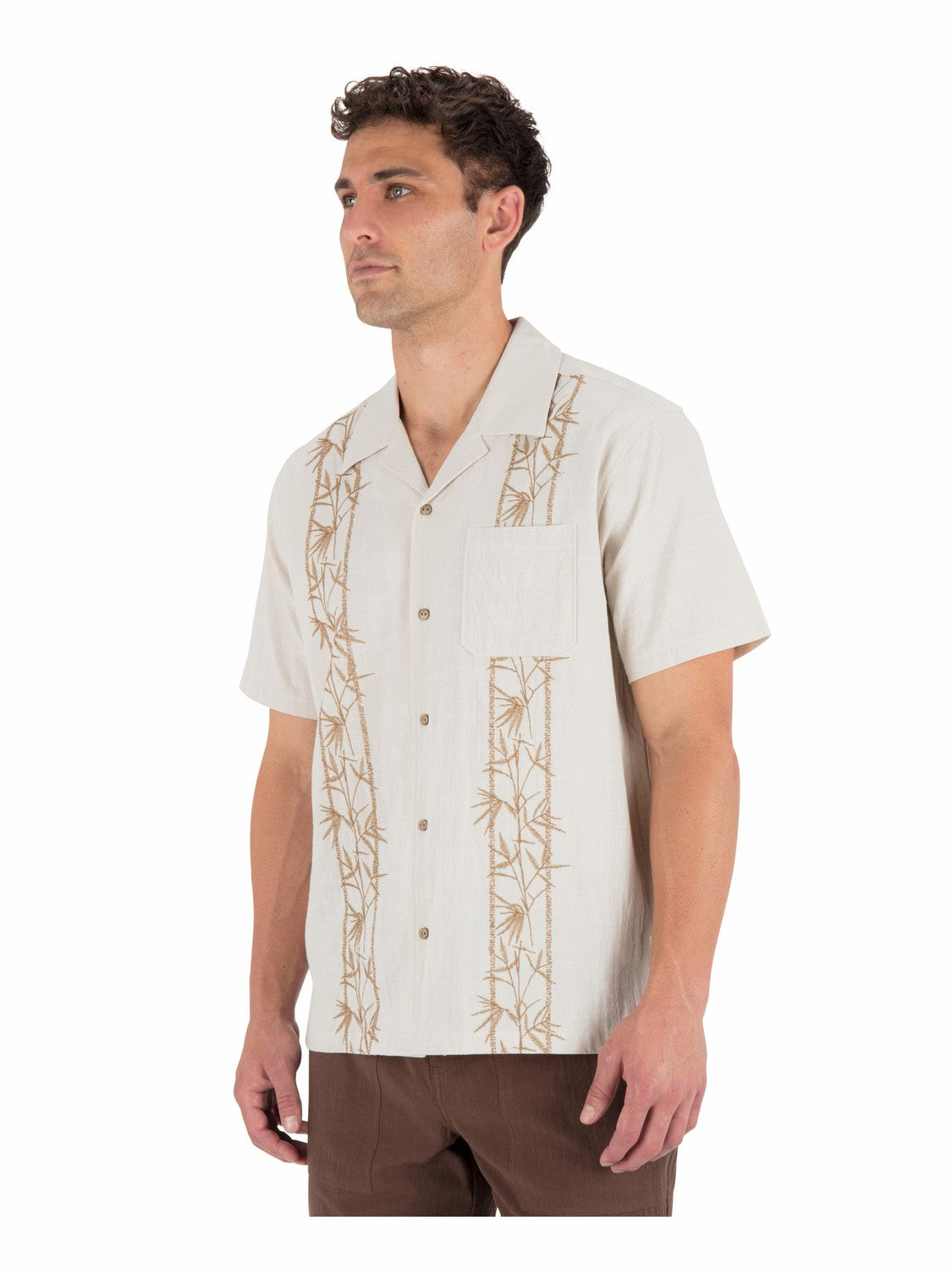 Sano Camp Embroidered Short Sleeve