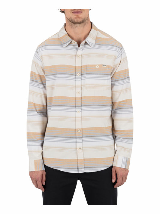 Portland Stripe Stretch Flannel Long Sleeve
