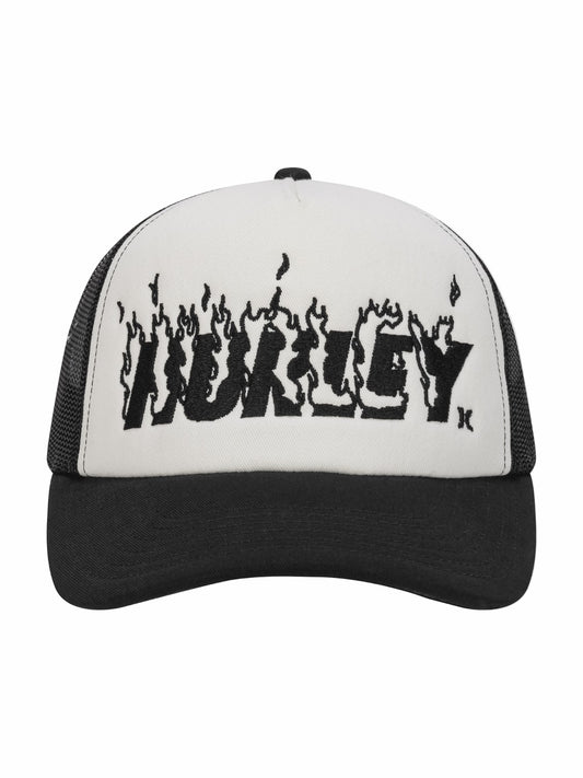 Hurley x Travis Barker Flame Trucker Hat