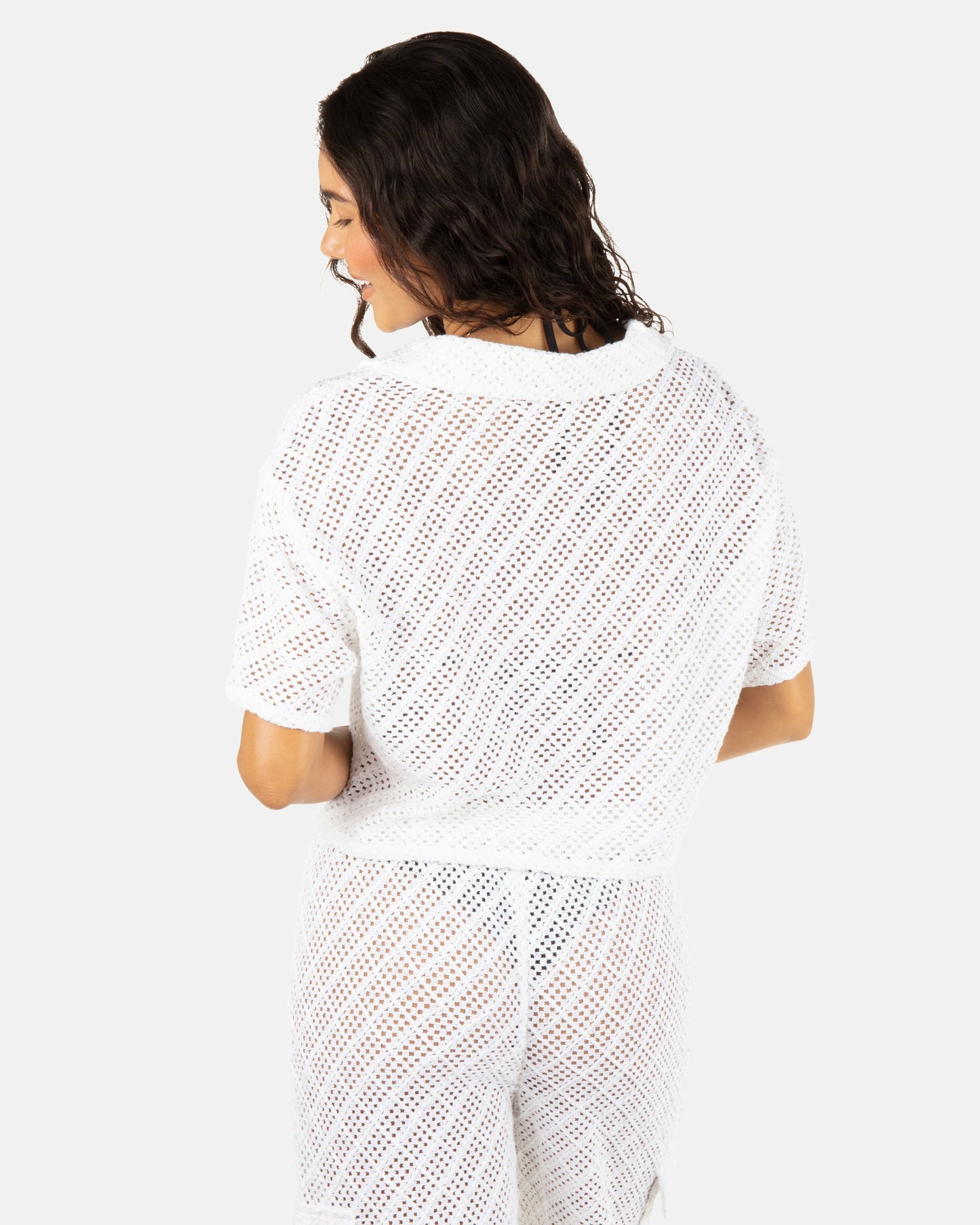 Crochet Camp Shirt
