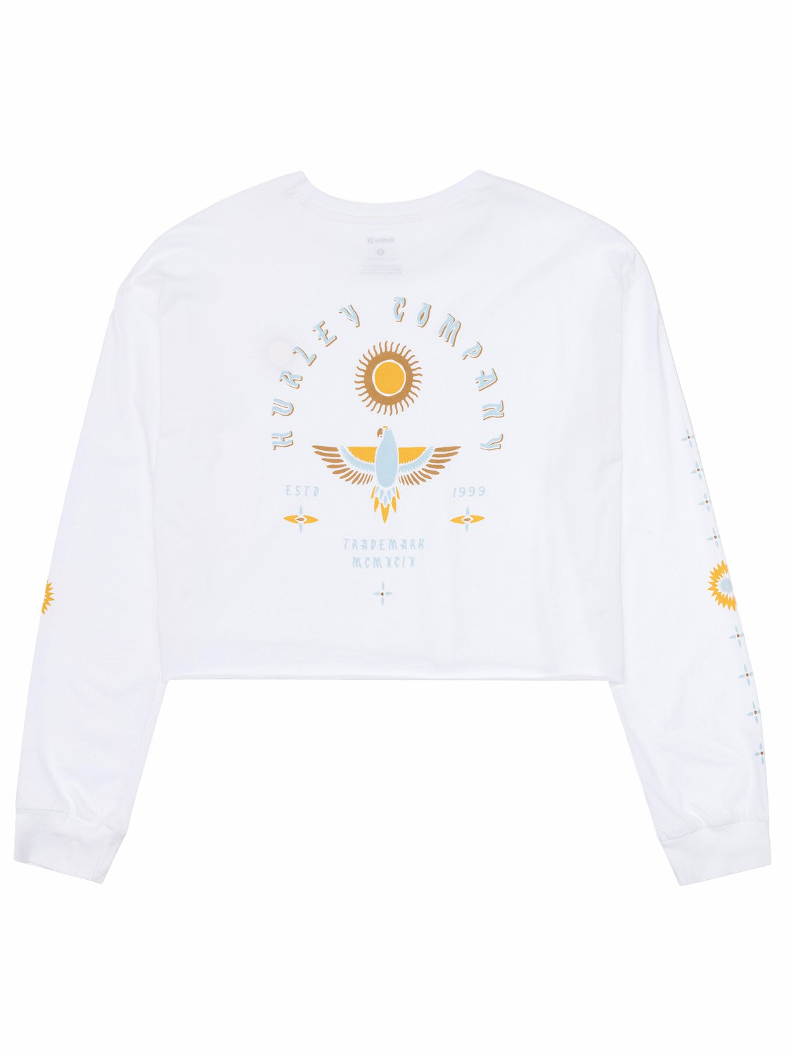 Eagles High Long Sleeve Crop Tee