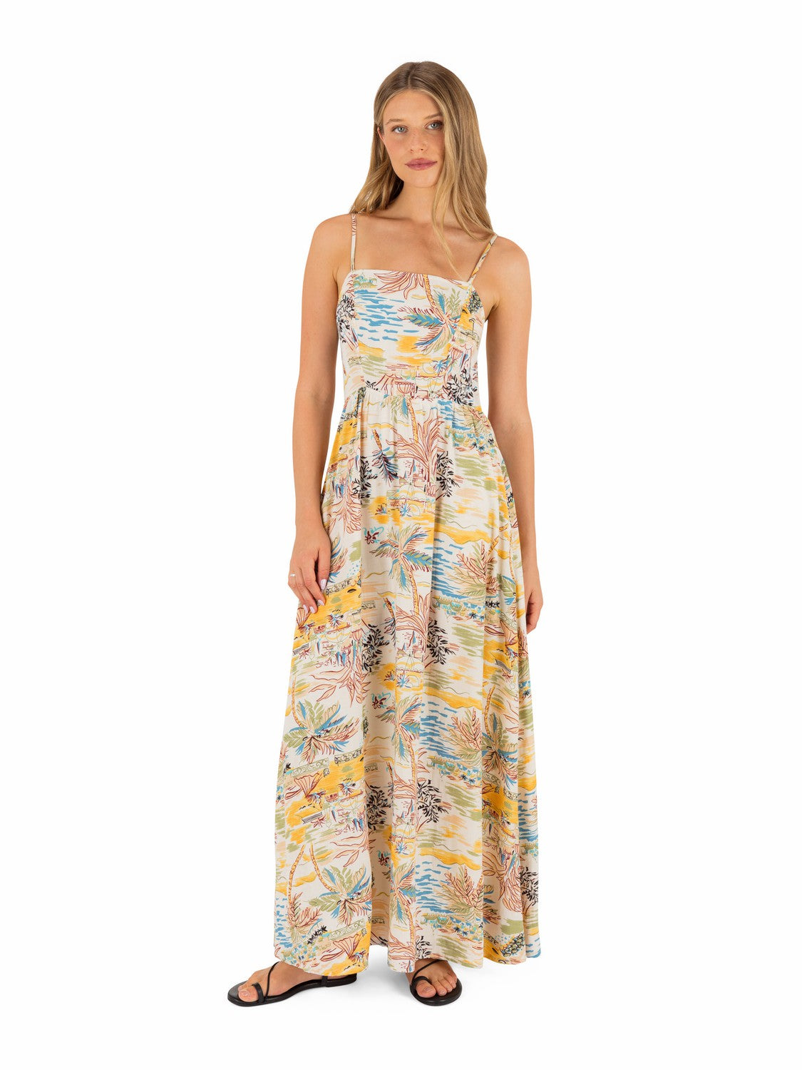 Safari Scenic Maxi Dress