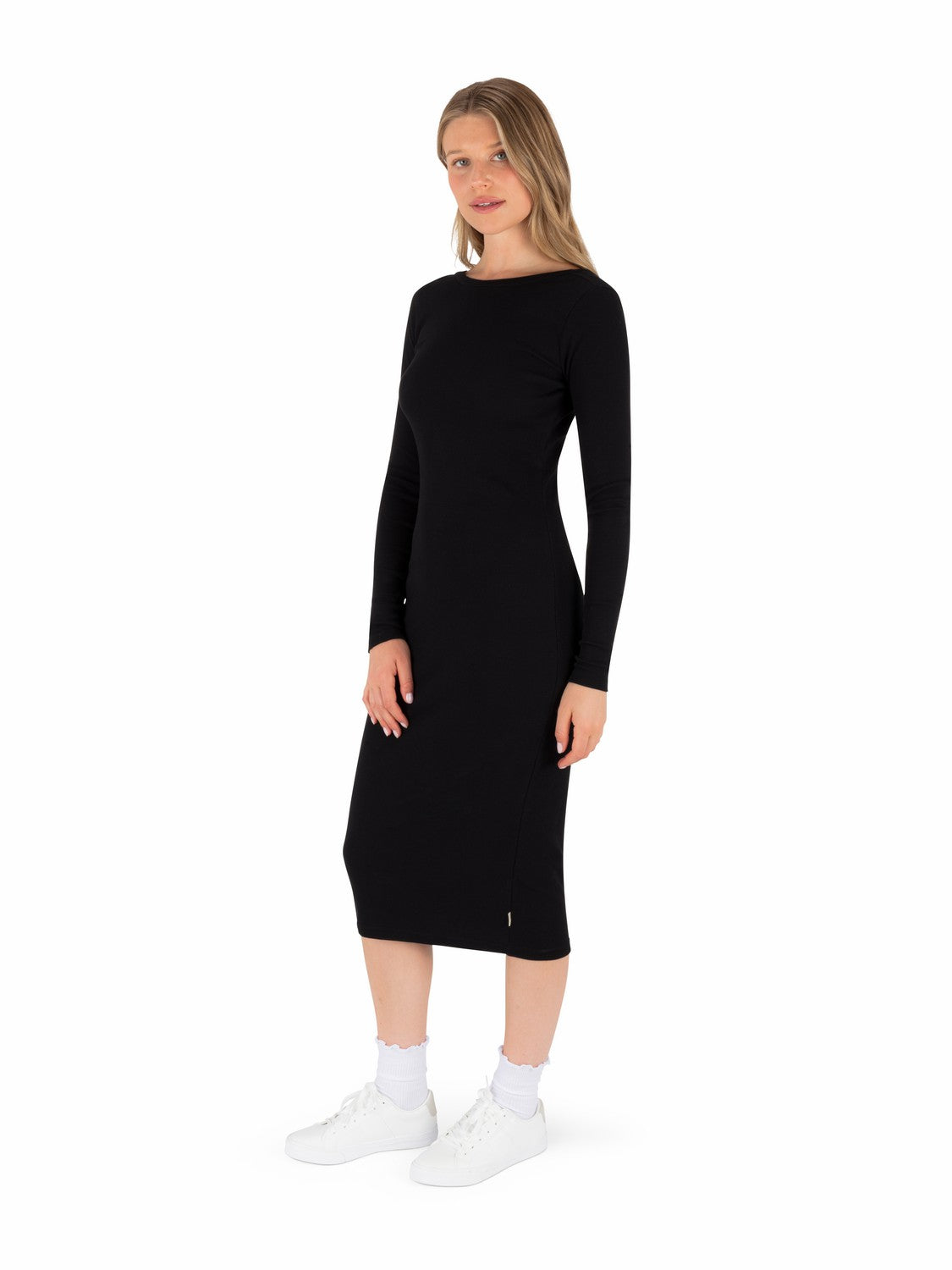 Just A Girl Long Sleeve Dress