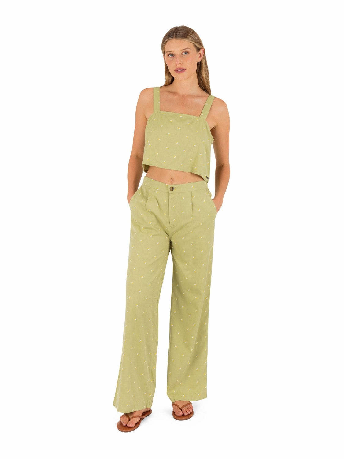 Wavy Dot Pant