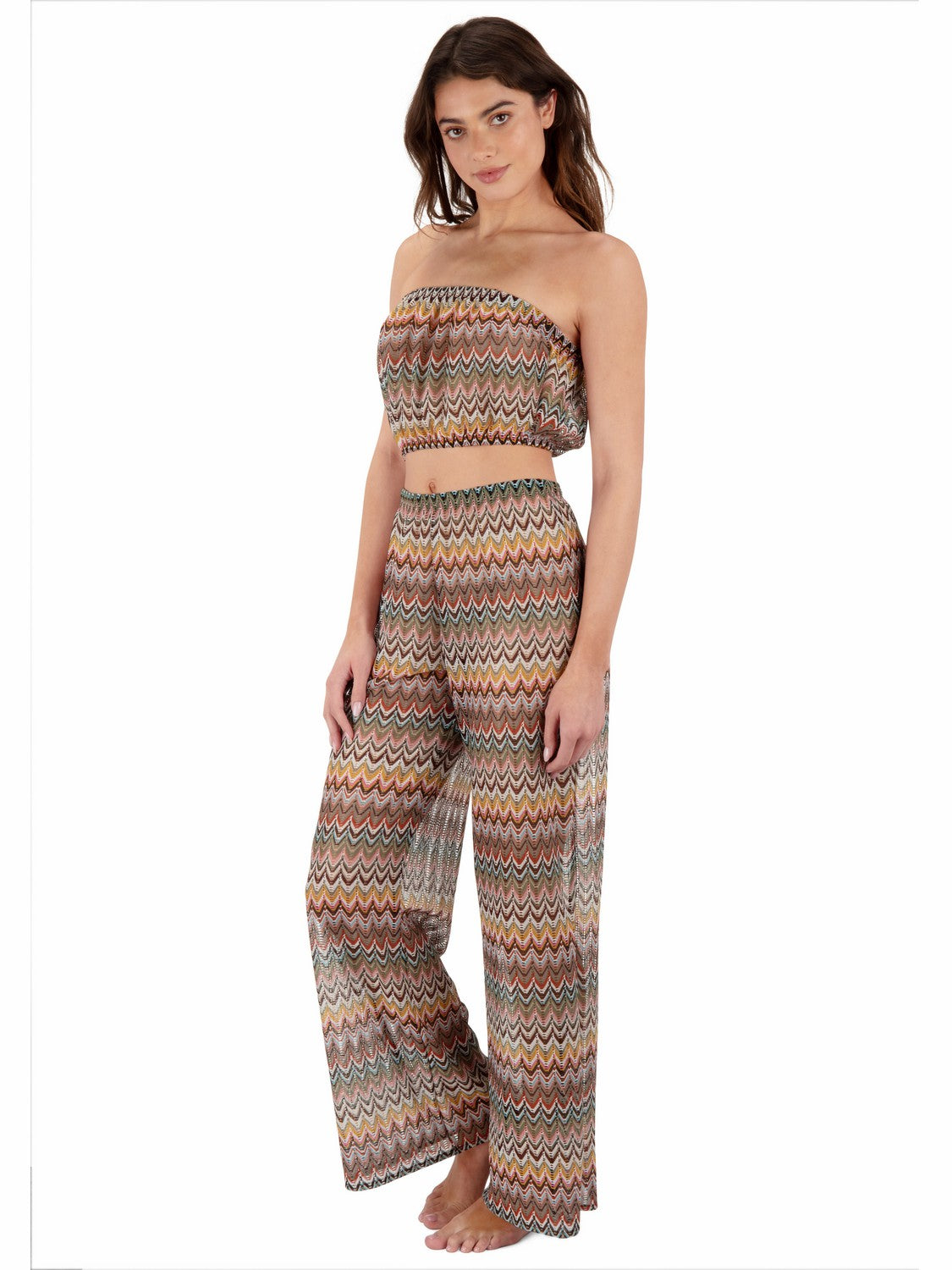 Chevron Knit Beach Pant
