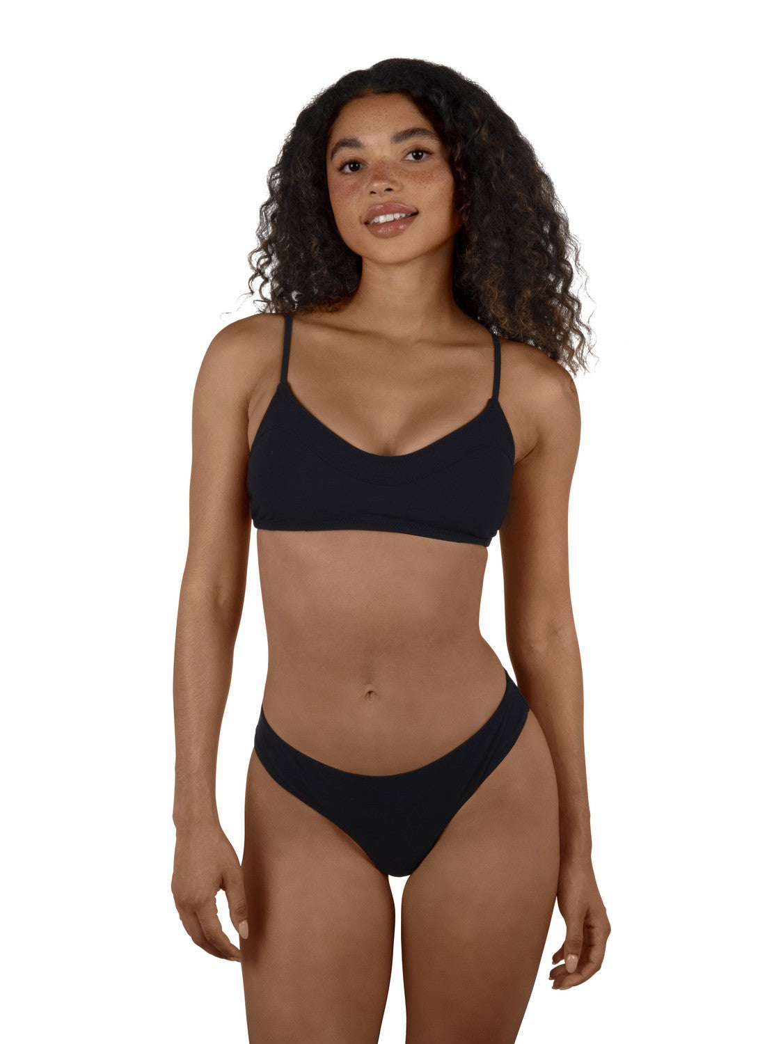 Max Solid Bralette Bikini Top