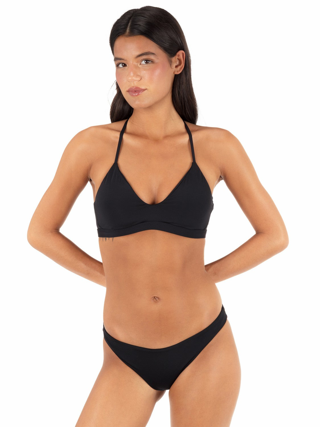 Solid Adjustable Bikini Top