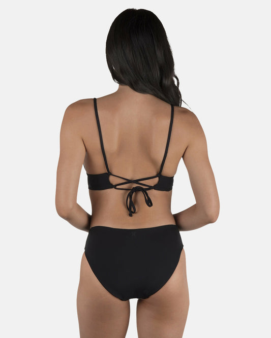 Solid Full Bikini Bottom