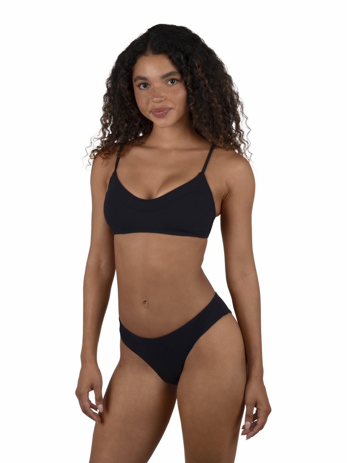 Max Solid Mid Rise Cheeky Bottom
