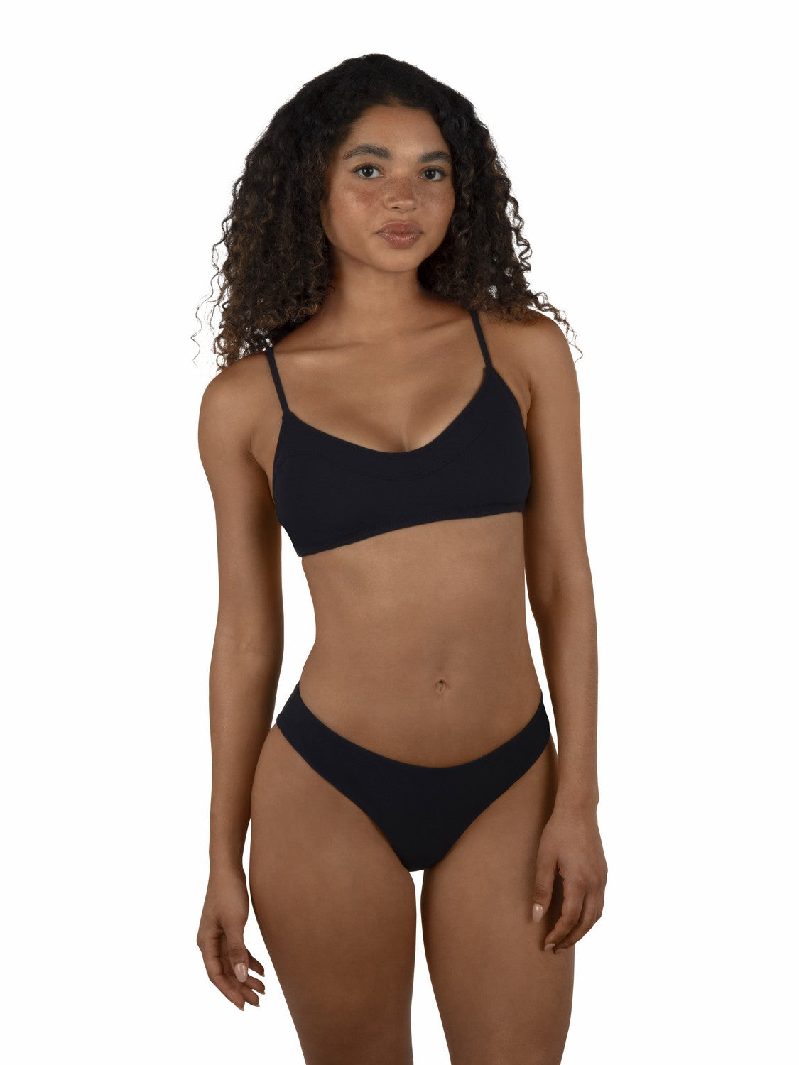 Max Solid Mid Rise Cheeky Bottom