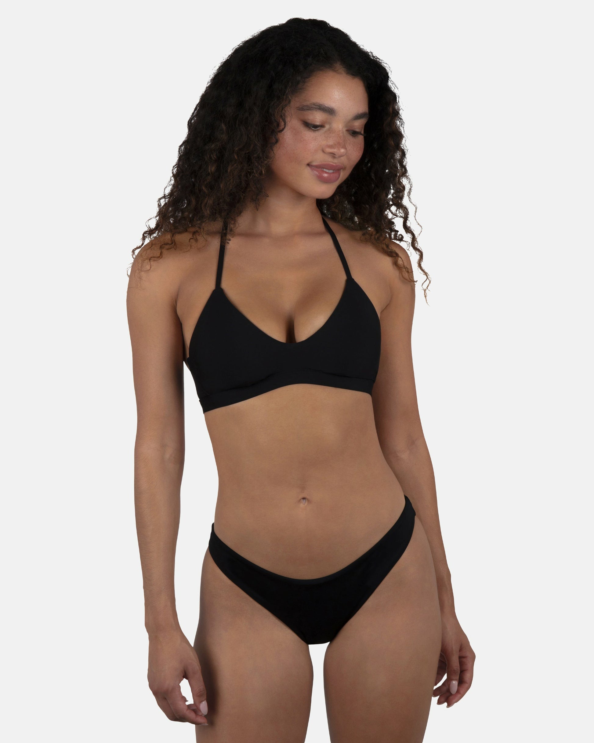 Solid Moderate Bikini Bottom