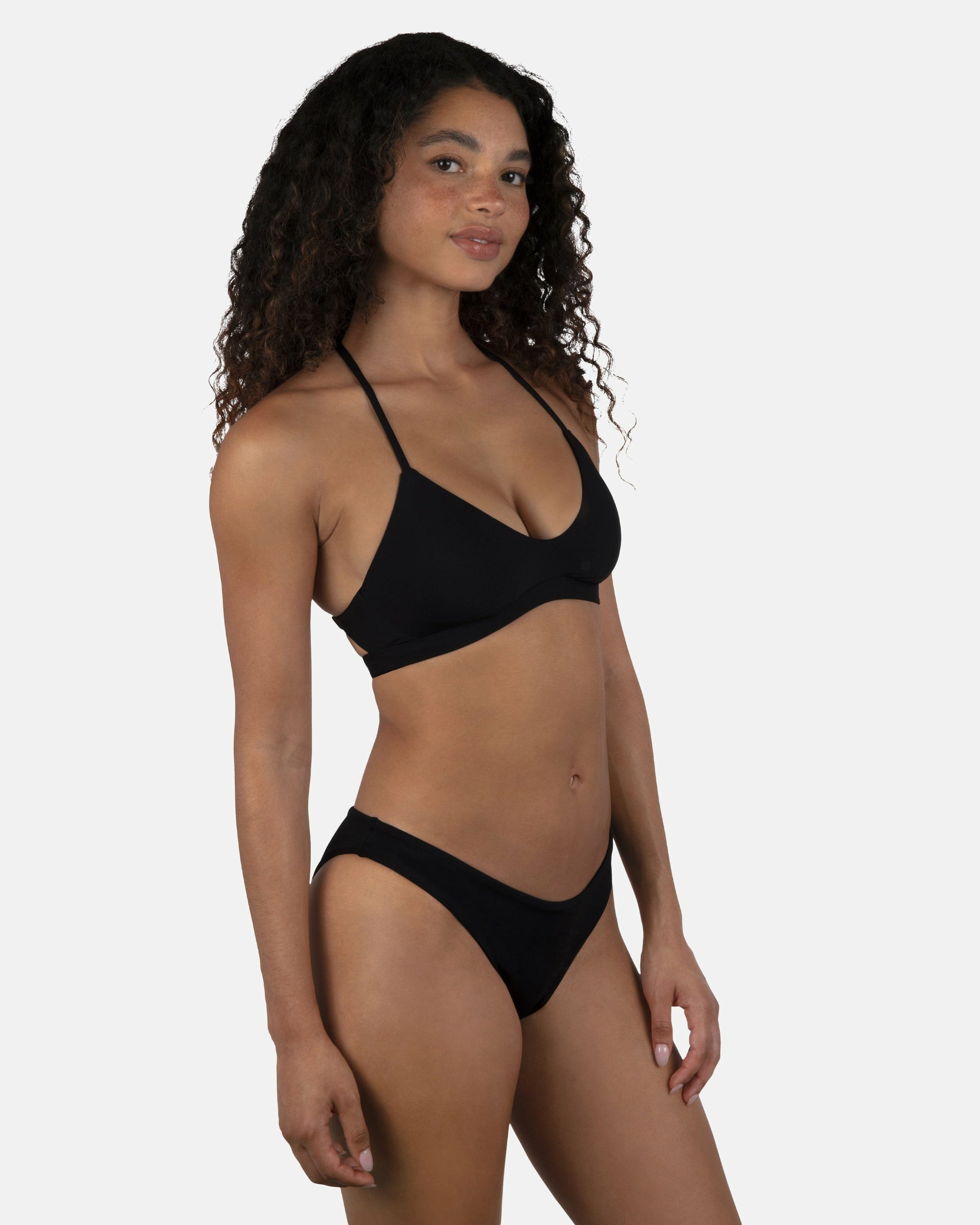 Solid Moderate Bikini Bottom