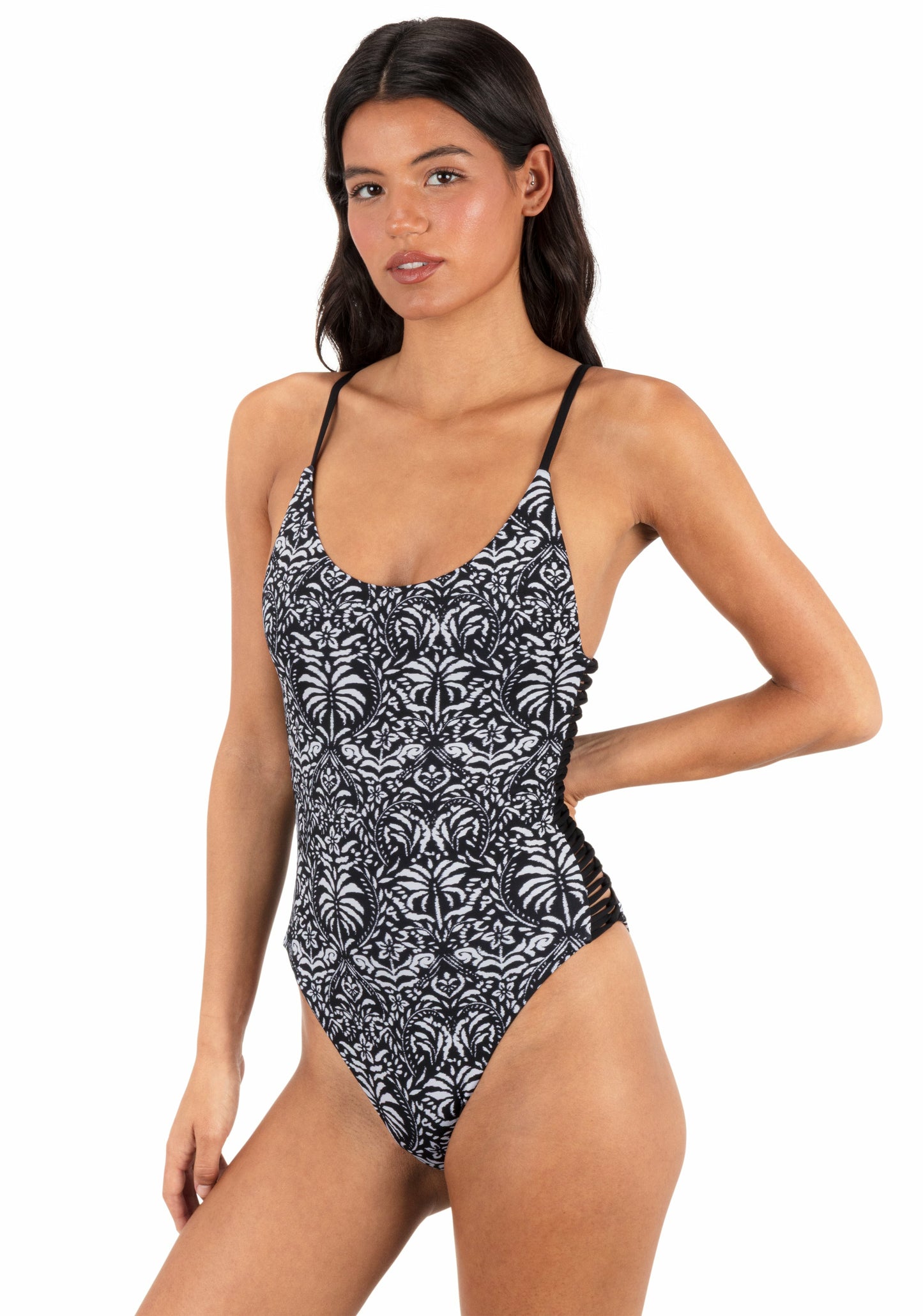 Ikat Palm Moderate One Piece