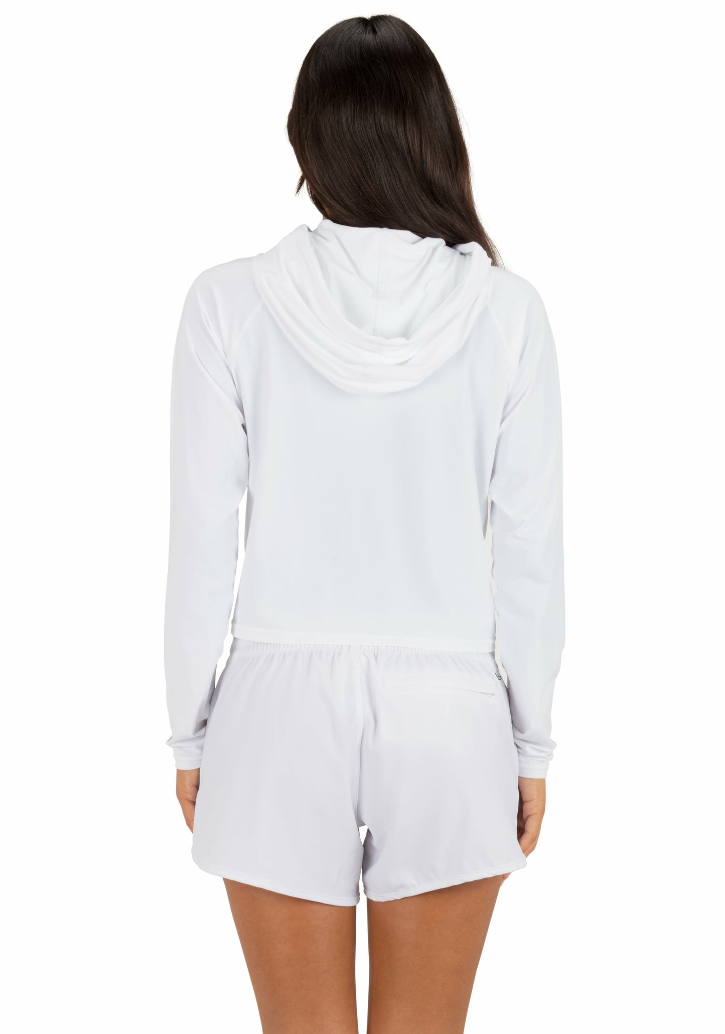 One & Only Solid Long Sleeve Hooded Rashguard