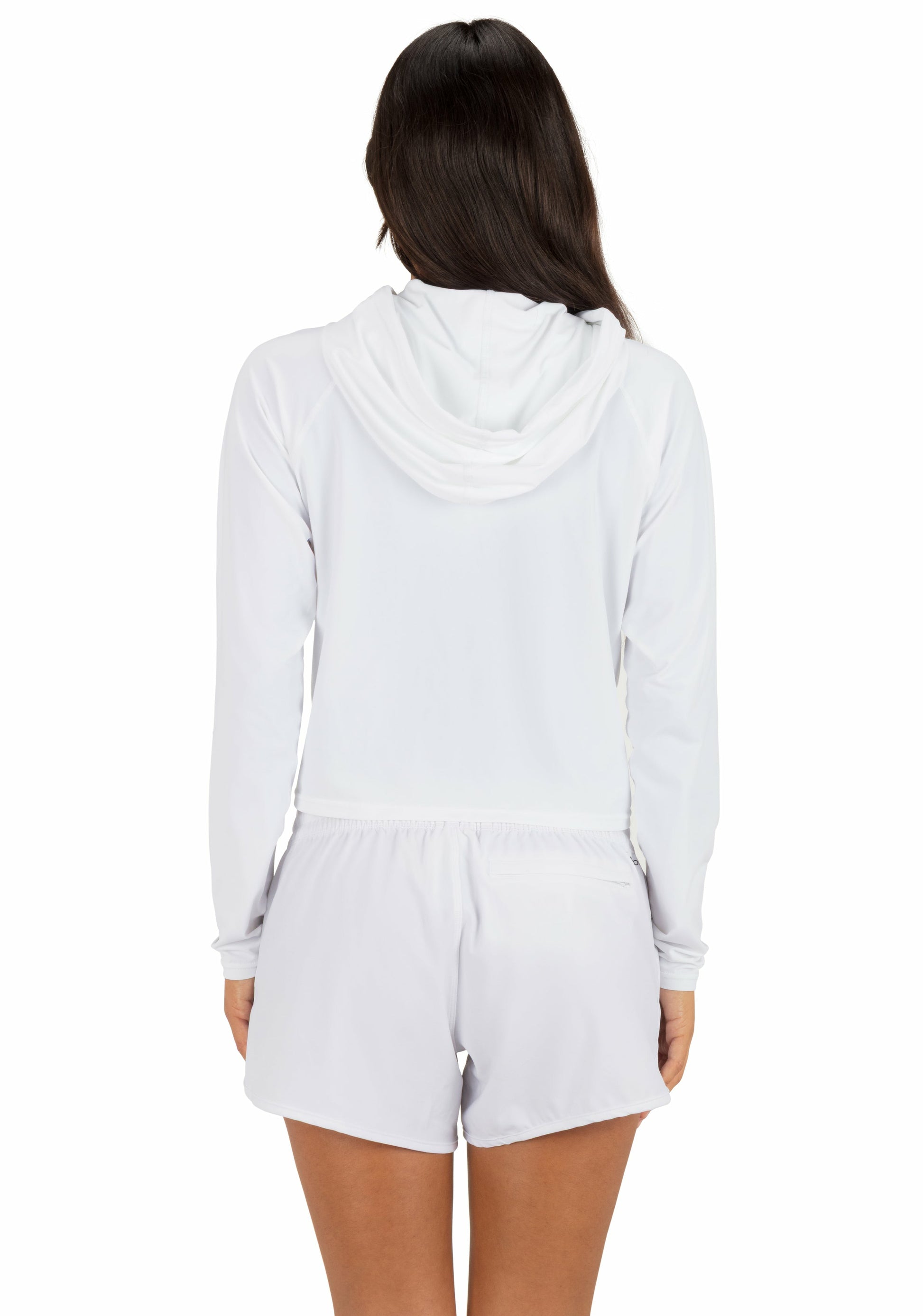 One & Only Solid Long Sleeve Hooded Rashguard