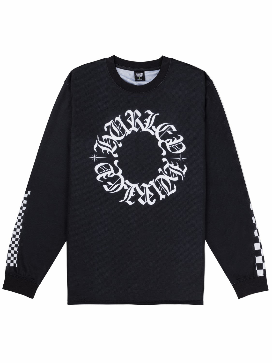 Hurley x Travis Barker Check Out Long Sleeve Jersey