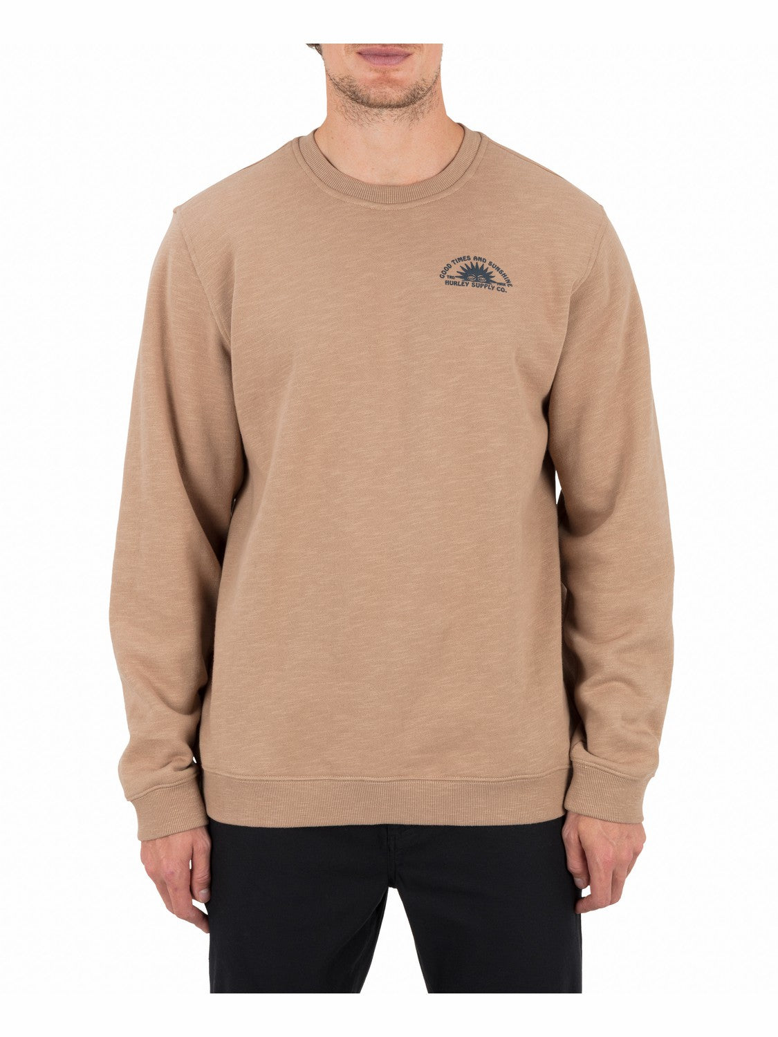 Sunshine Slub Crew Sweatshirt