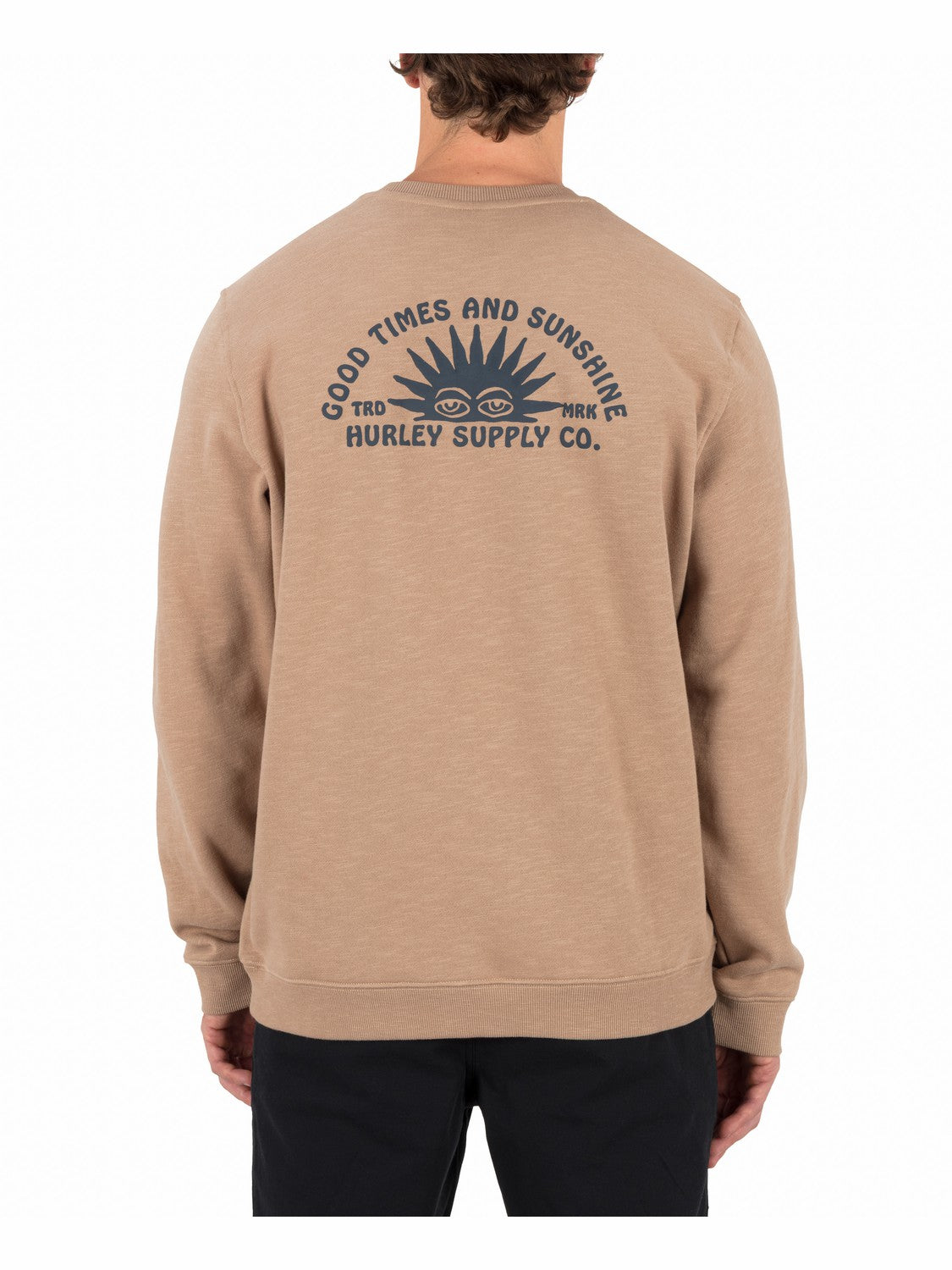 Sunshine Slub Crew Sweatshirt