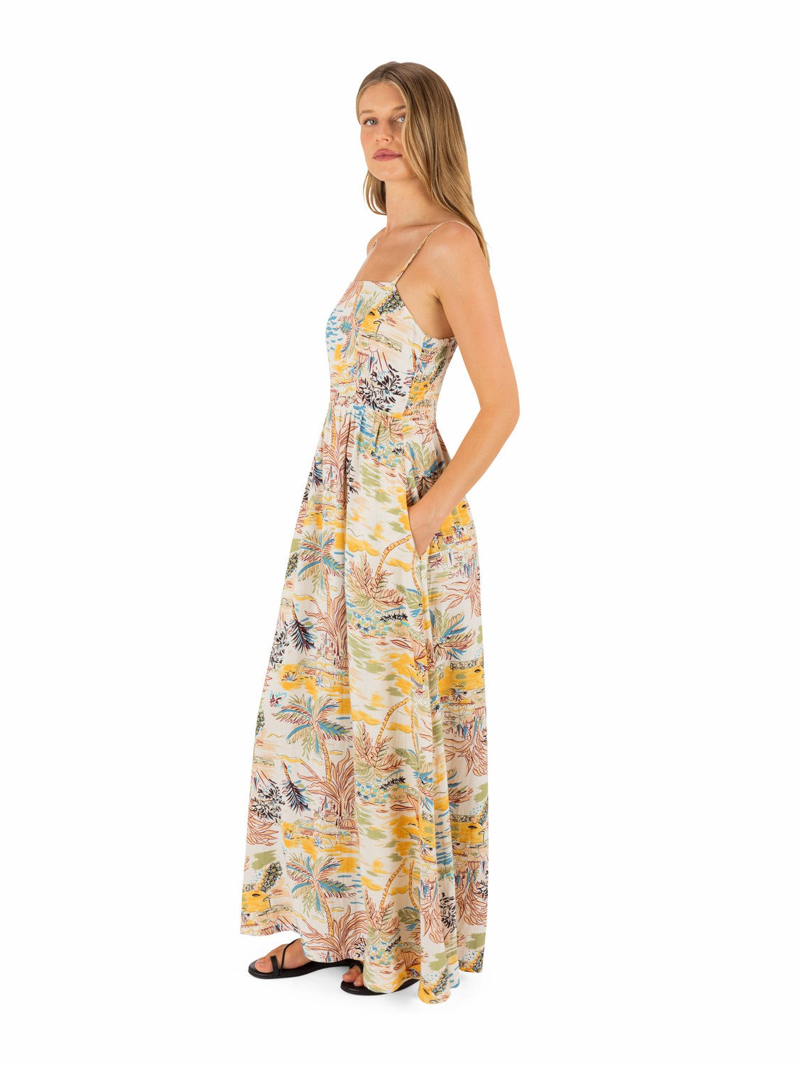 Safari Scenic Maxi Dress