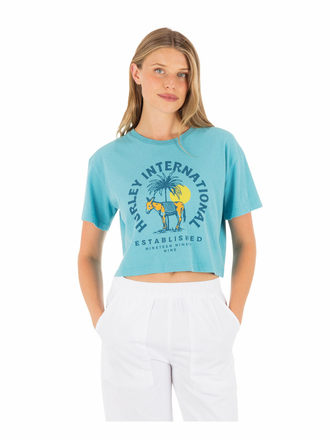 Burro Boxy Crop Tee