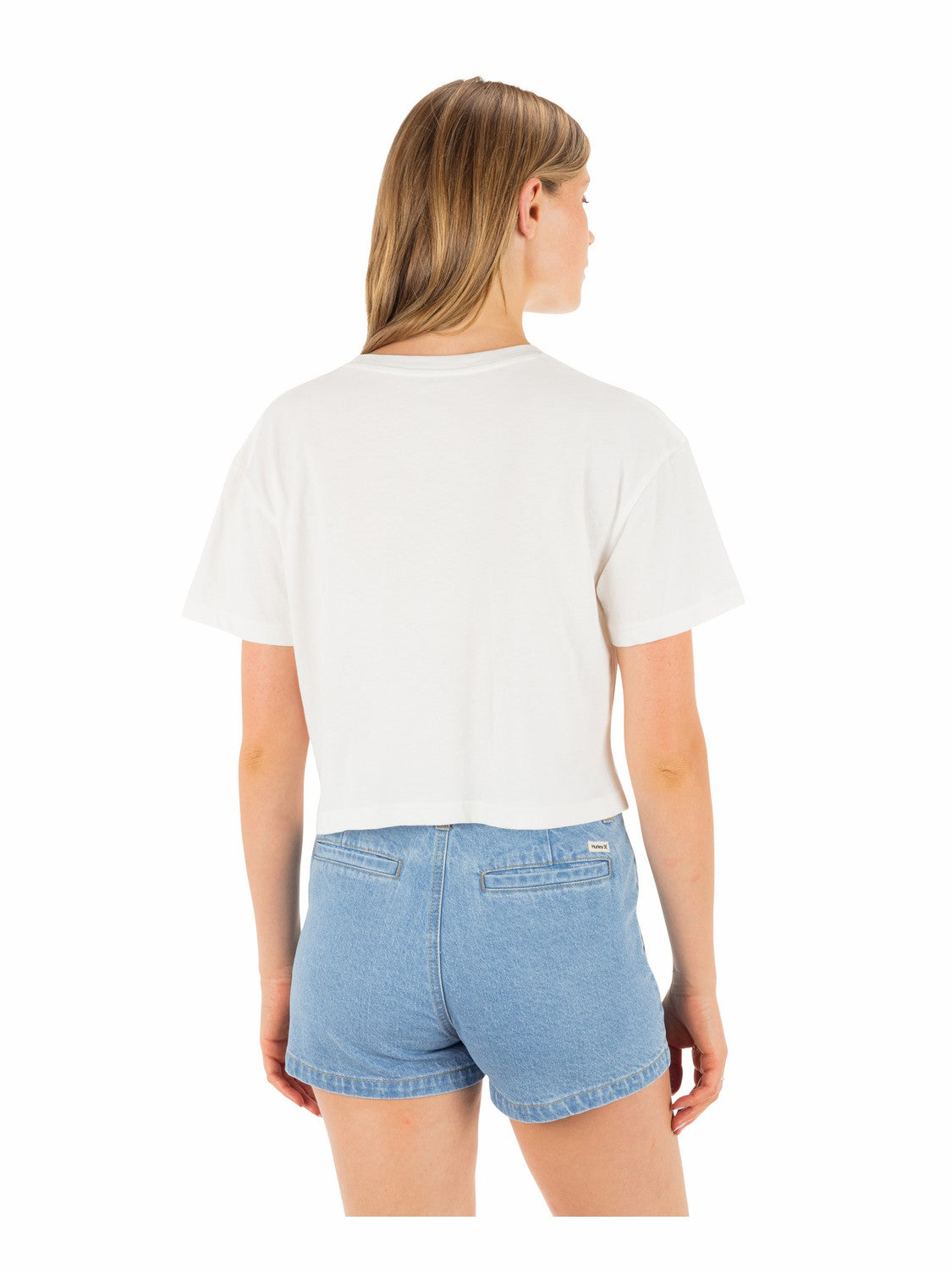 Surf Days Boxy Crop Tee