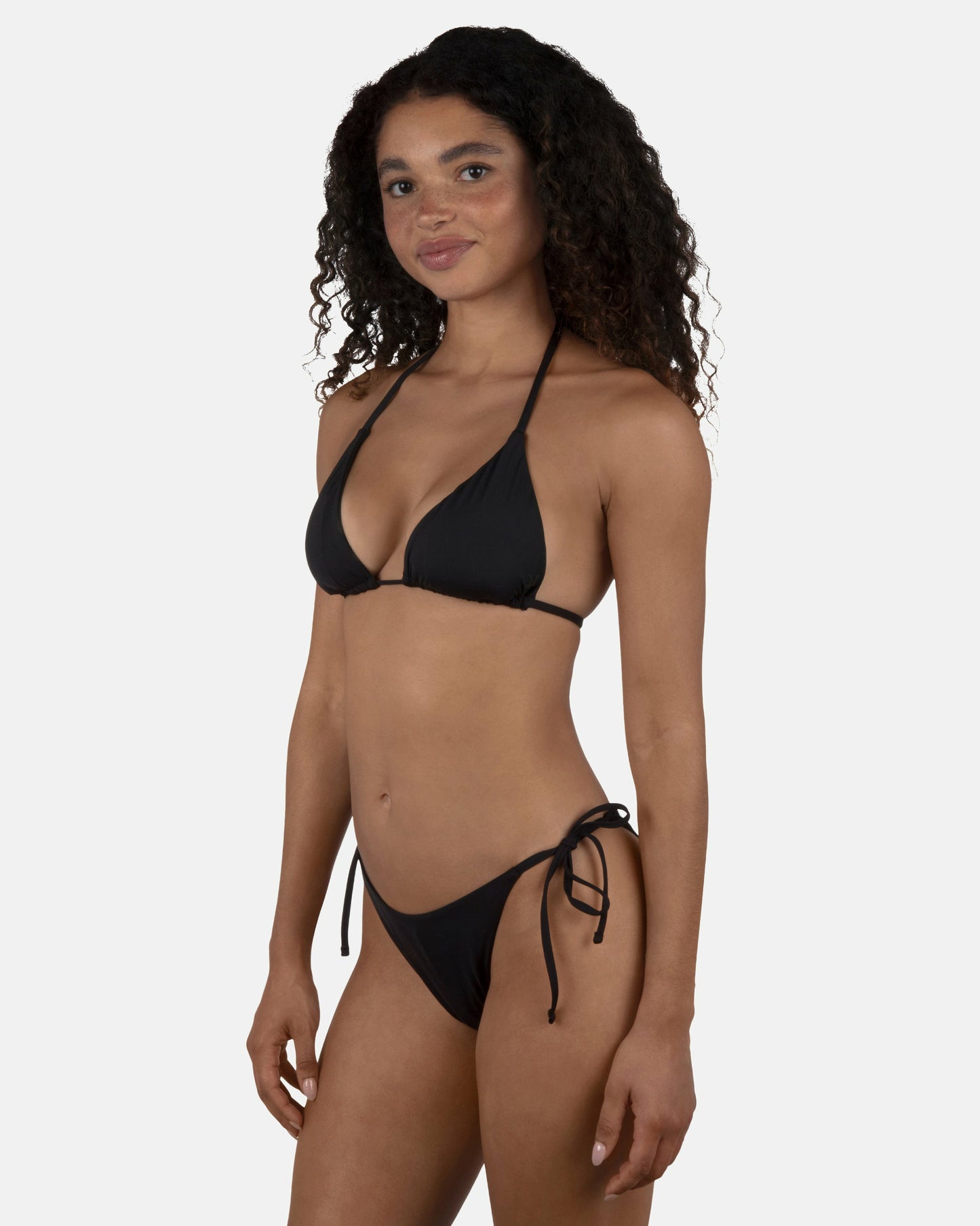Solid Classic Triangle Bikini Top