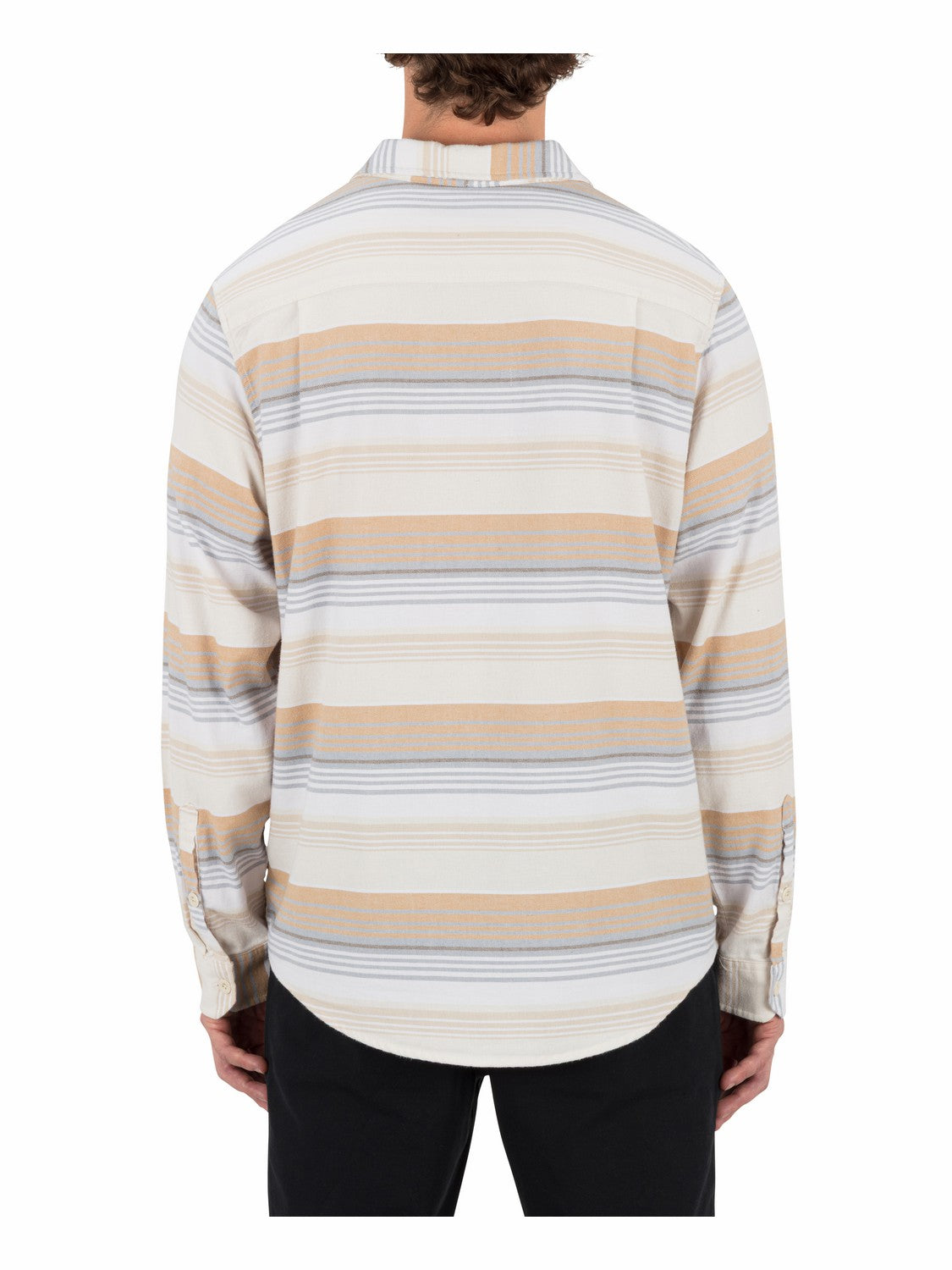 Portland Stripe Stretch Flannel Long Sleeve