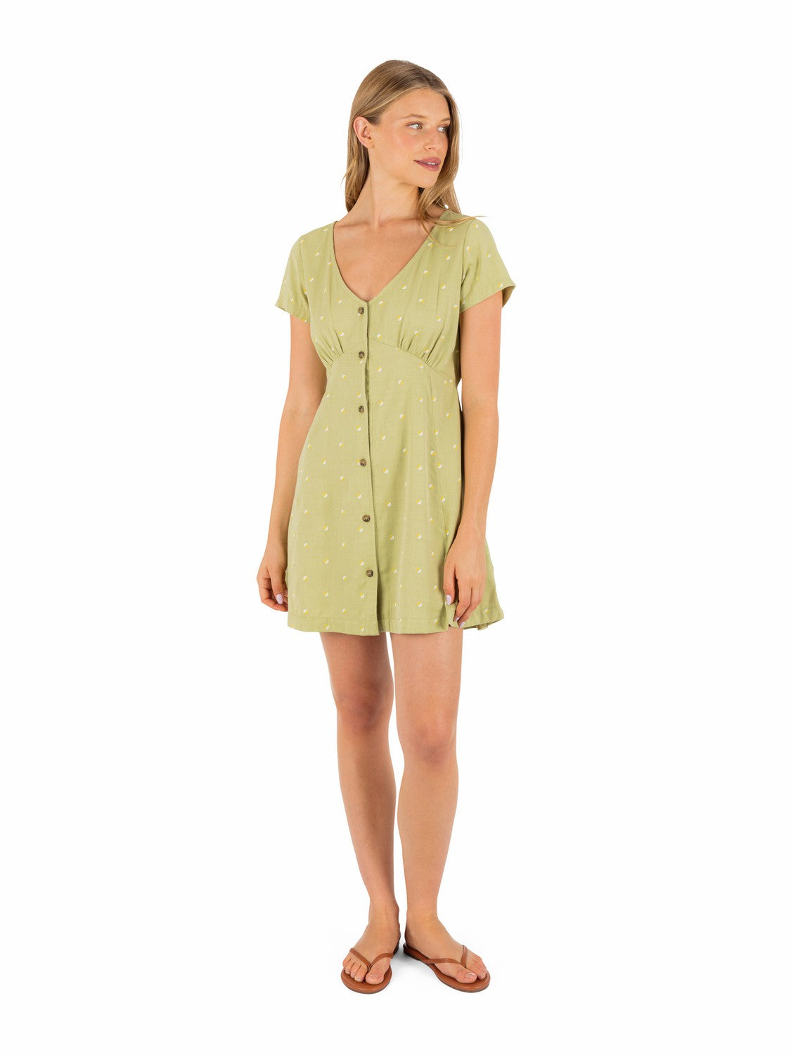 Wavy Dot Dress