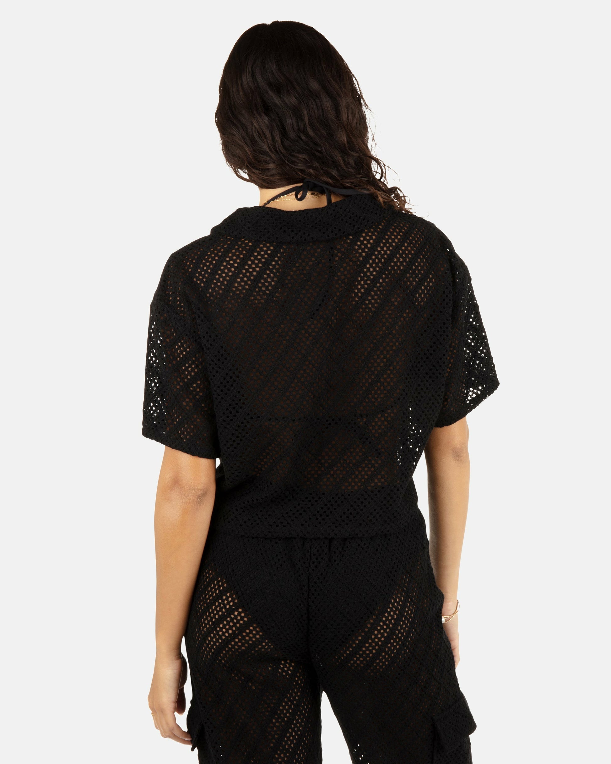 Crochet Camp Shirt