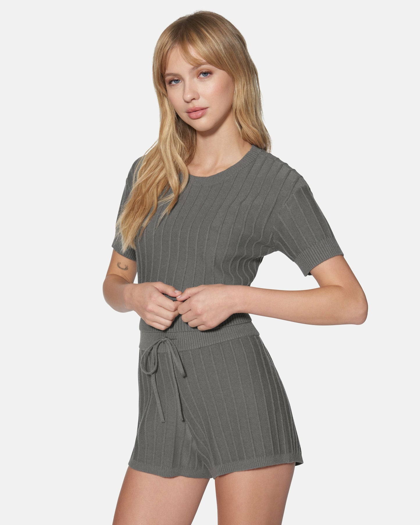 Daylight Short Sleeve Sweater Top