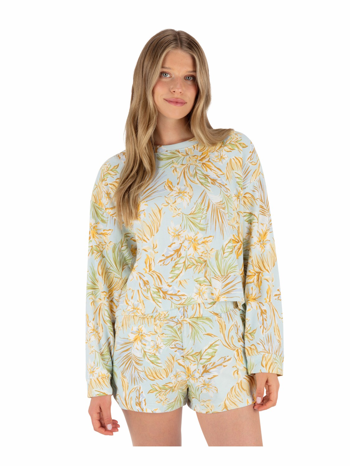Fall Palms Boxy Crew