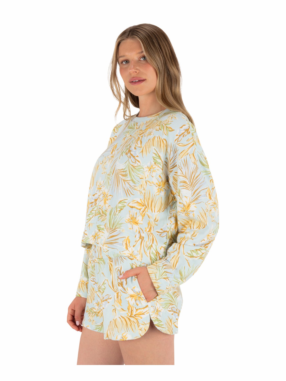 Fall Palms Boxy Crew