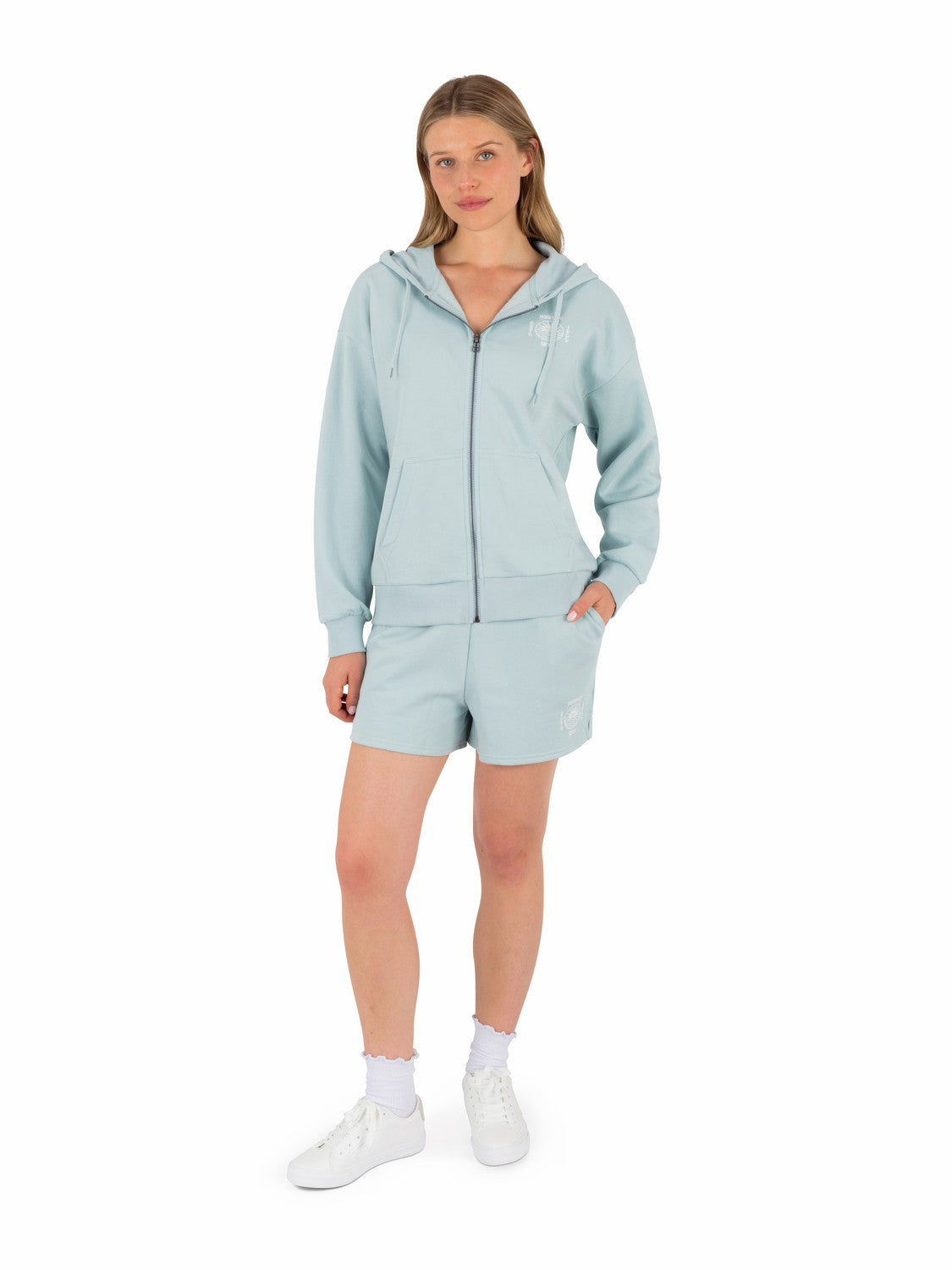 Bliss Crop Zip Hoodie