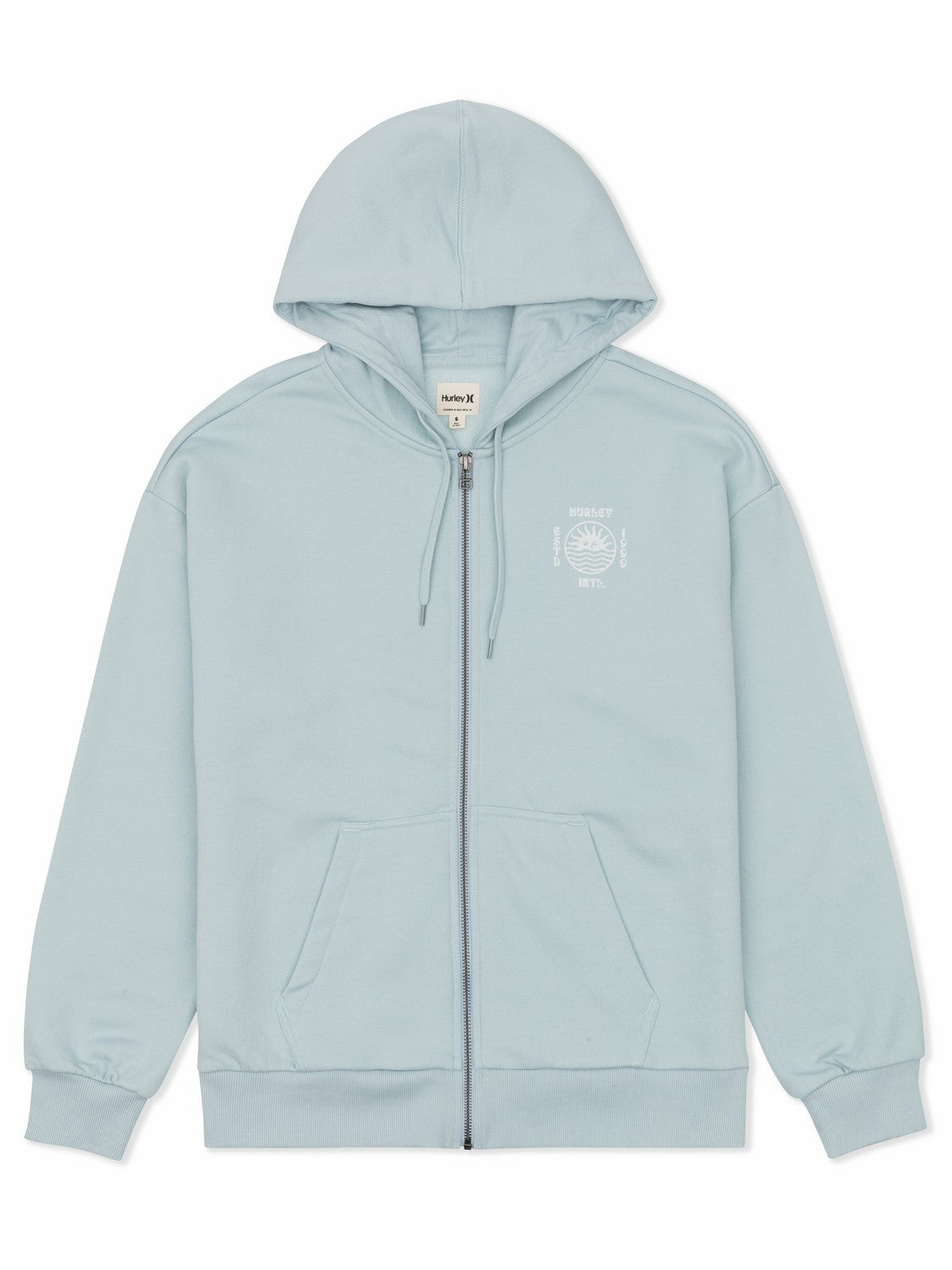 Bliss Crop Zip Hoodie