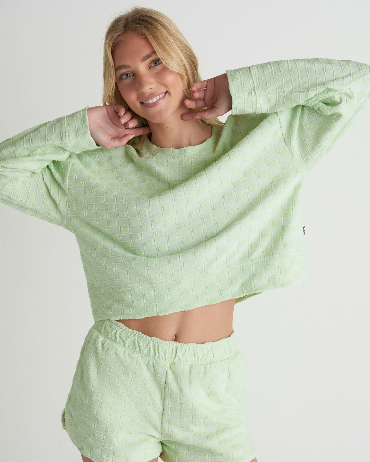 Venice Terry Boxy Crew Sweatshirt
