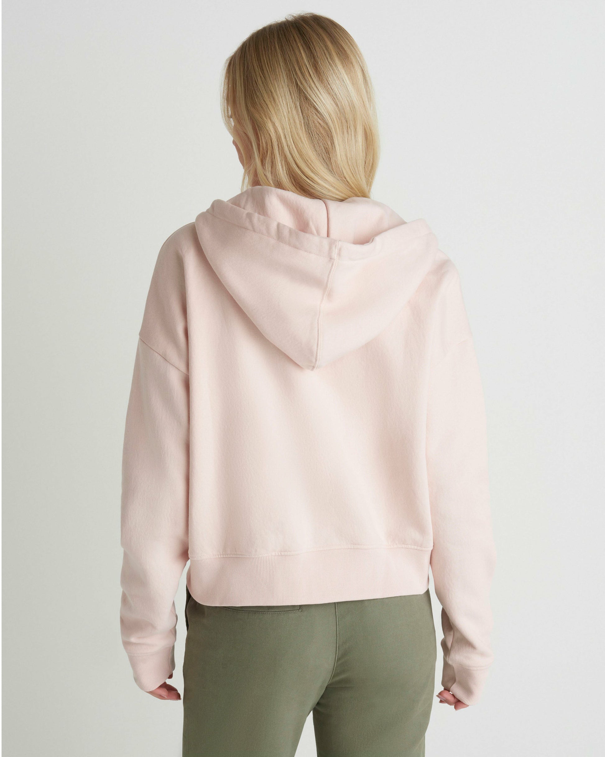 Shell Yeah Crop Zip Hoodie