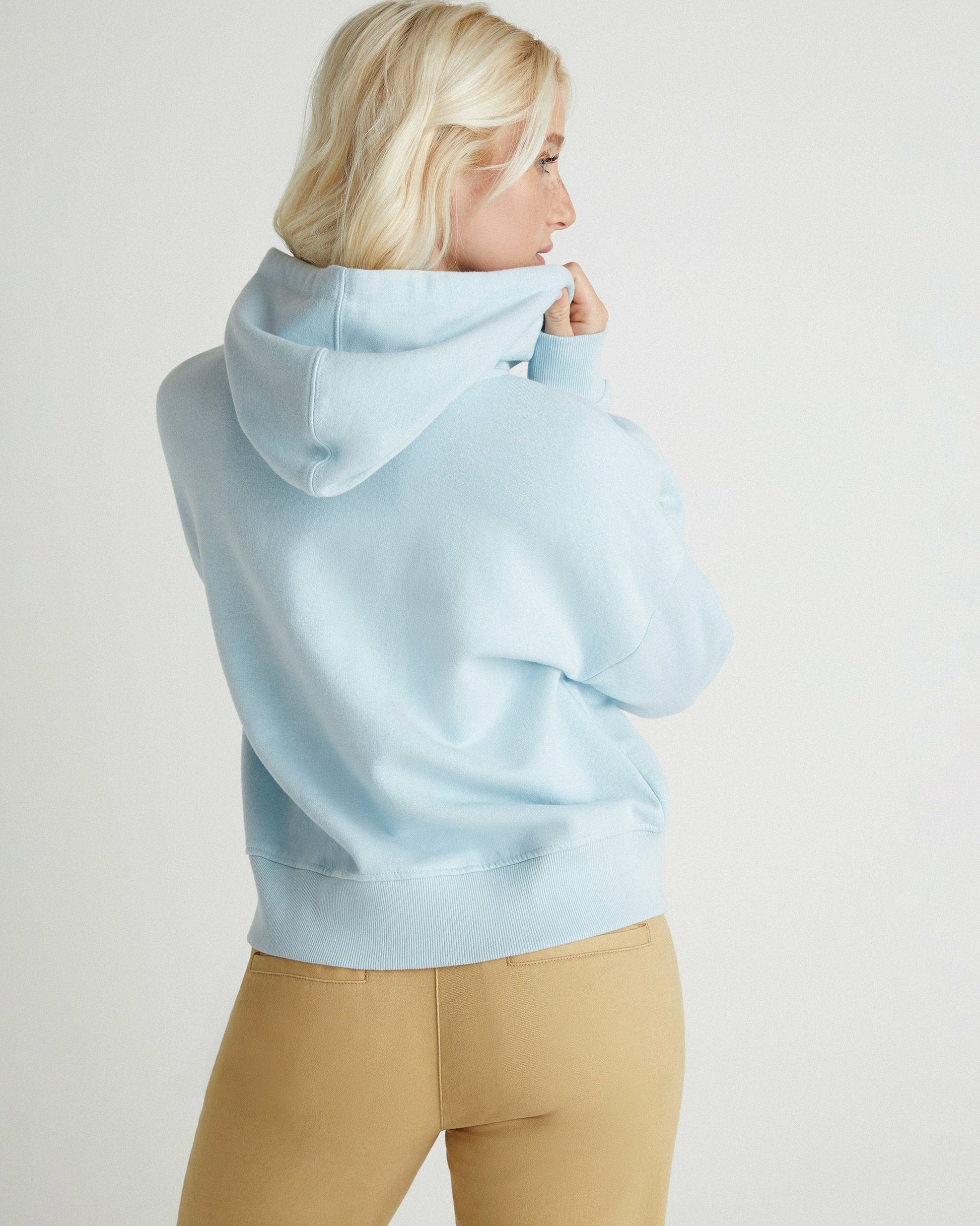 Coastline Crop Zip Hoodie