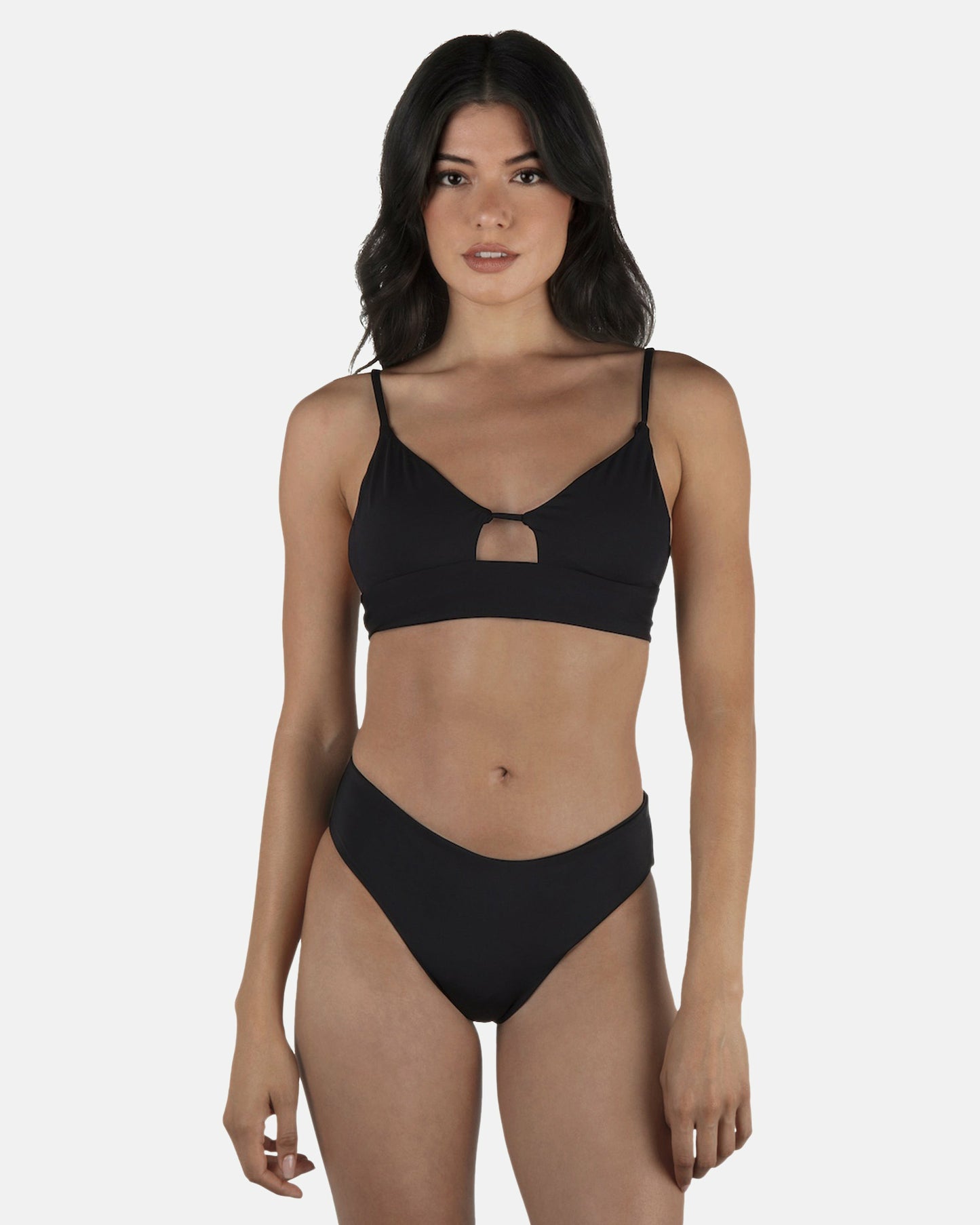 Solid Full Bikini Bottom