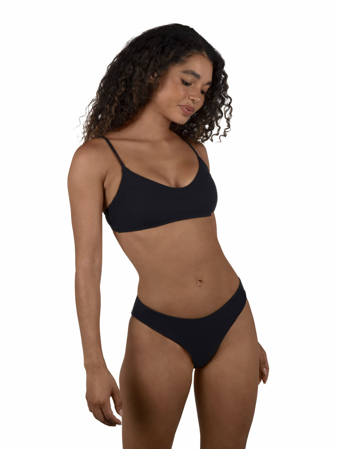 Max Solid Mid Rise Cheeky Bottom