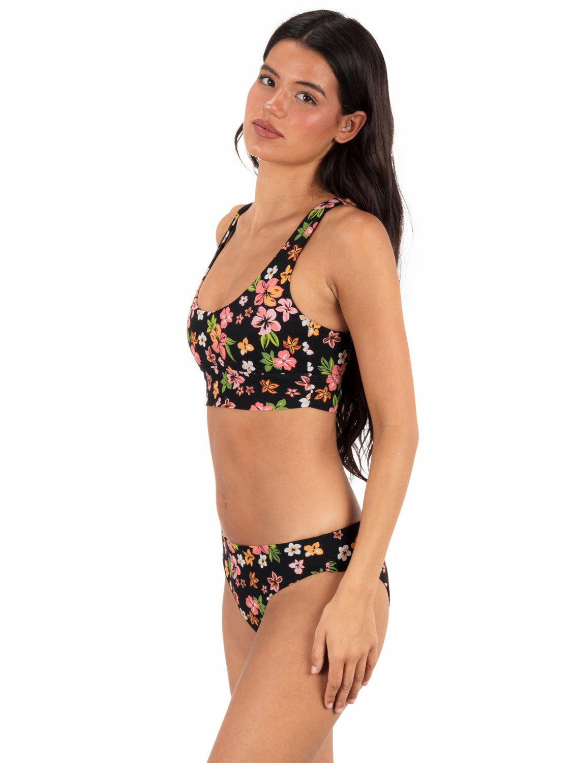 Max Hibiscus Dream Longline Bralette