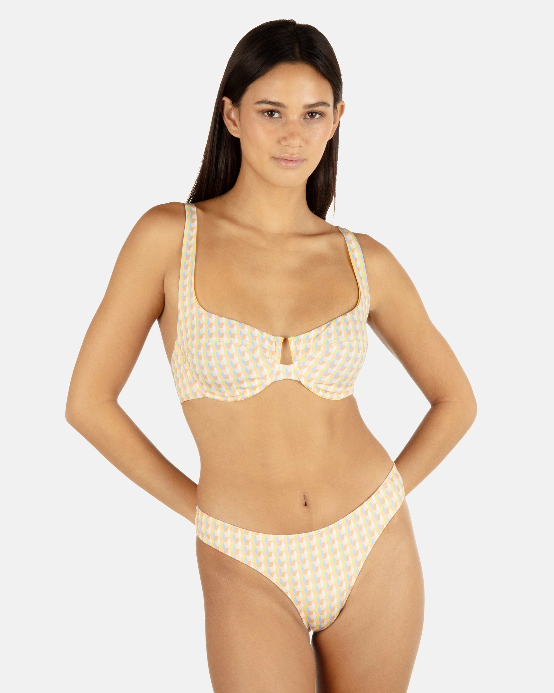Retro Geo Underwire Bralette