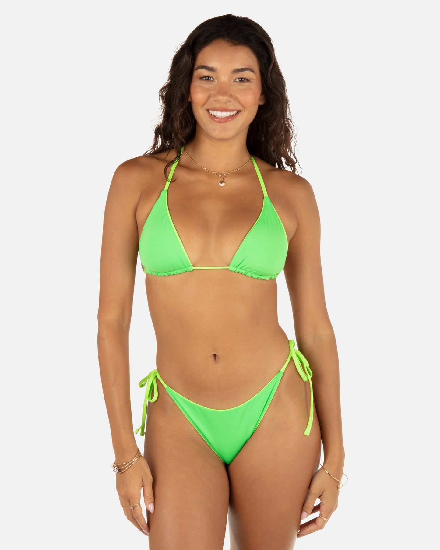 Solid Reversible Cheeky Tie Side Bottom