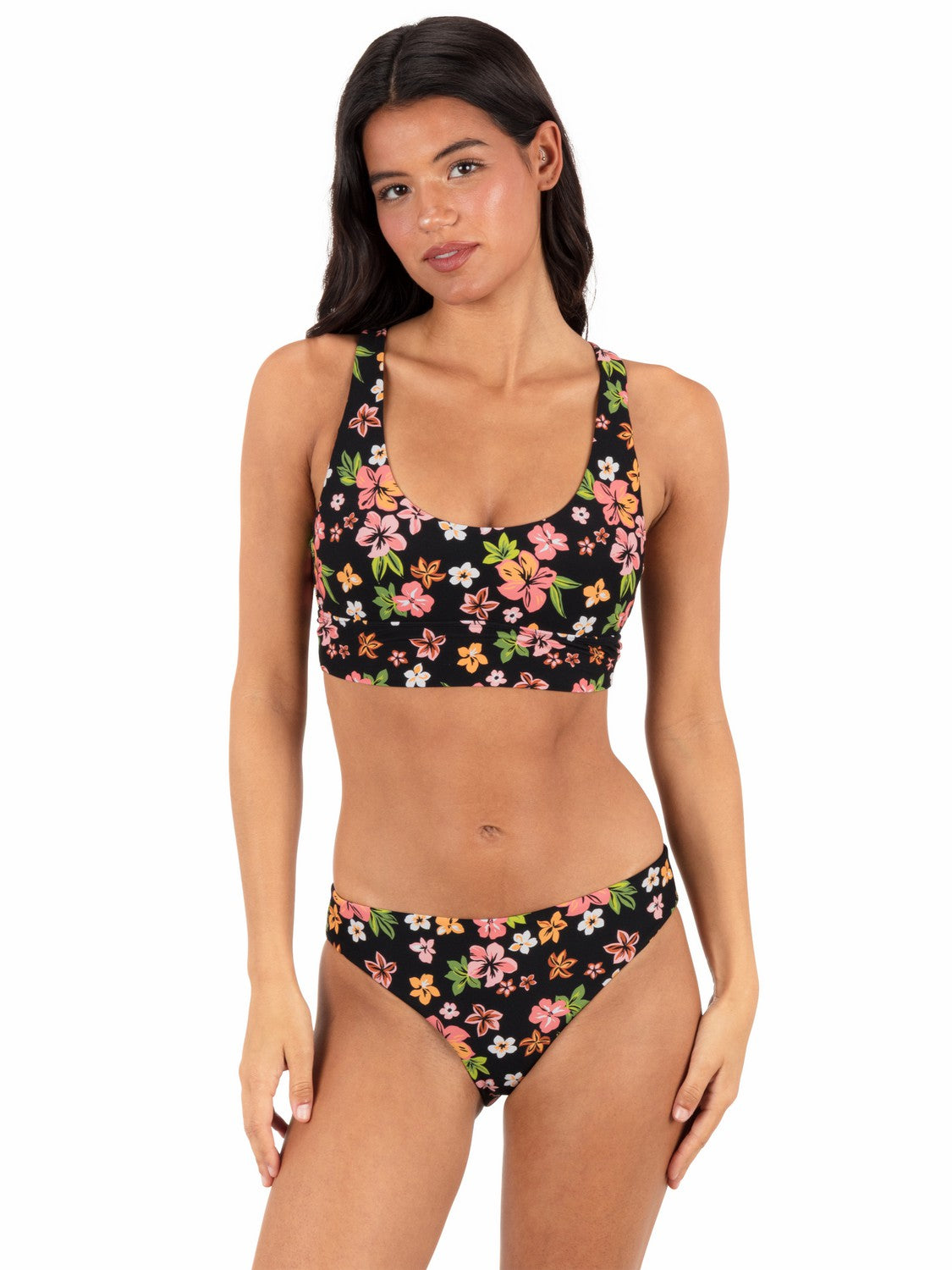 Max Hibiscus Dream Longline Bralette
