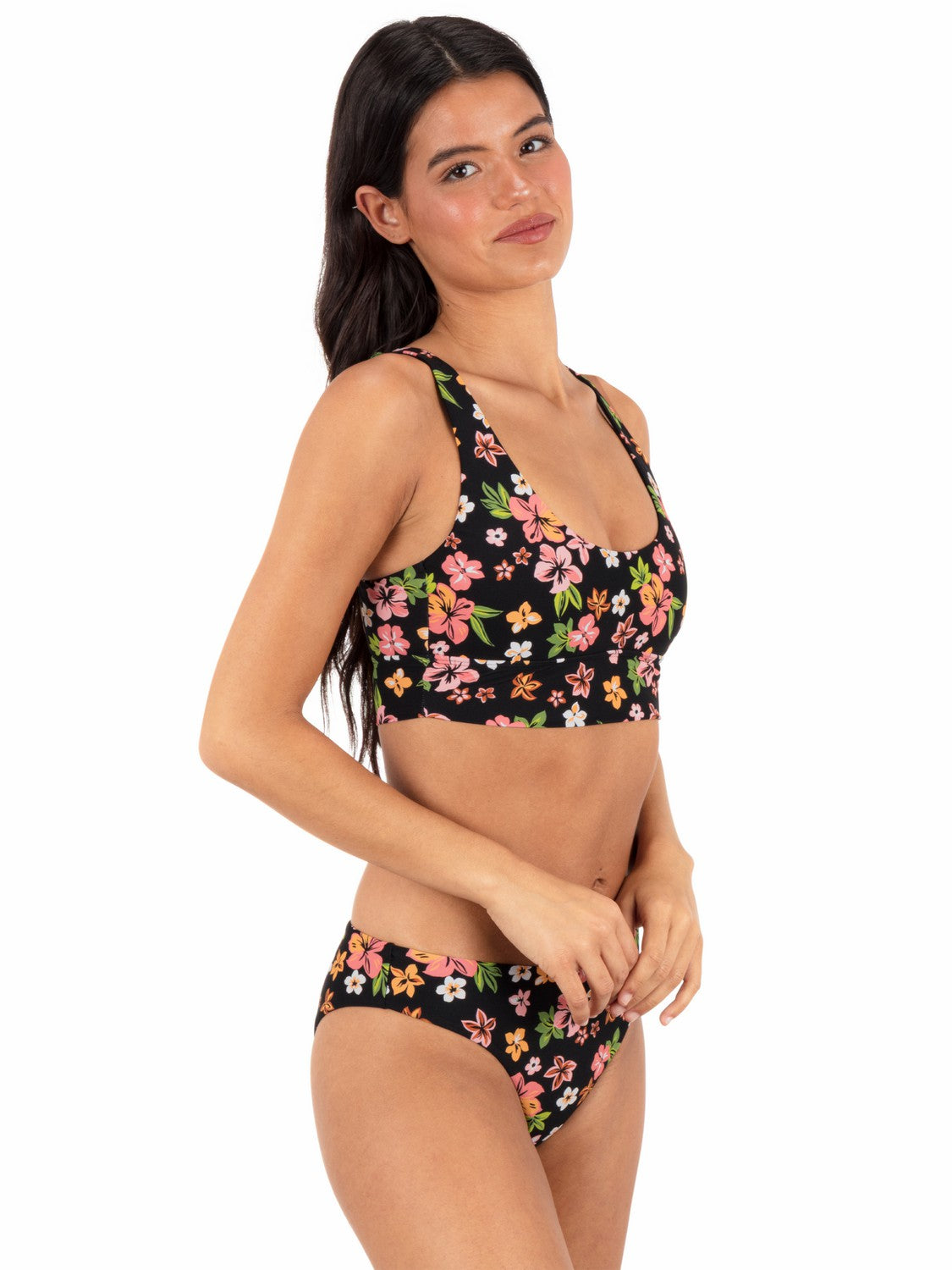 Max Hibiscus Dream Longline Bralette