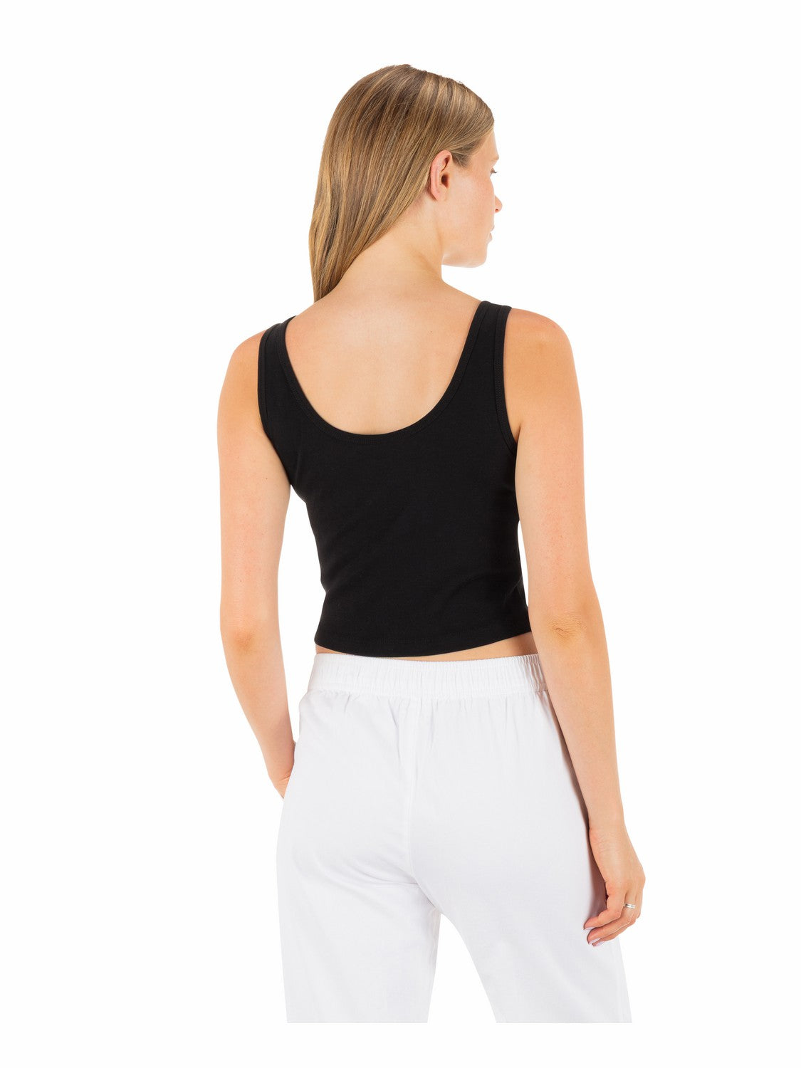 Peacebone Scoop Crop Tank